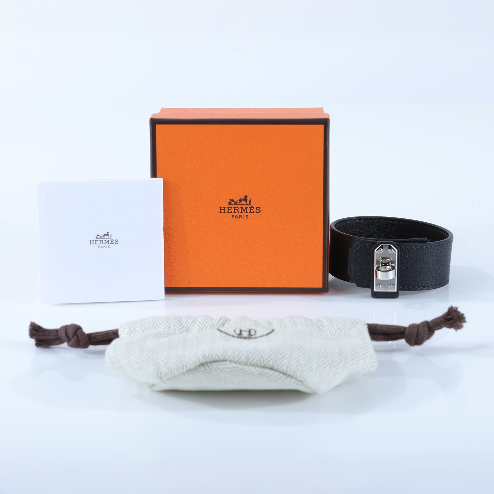 愛馬仕 Hermes Kelly Twist 手環 小型 H011080CK89T2 W MZ 001 MM  防塵袋/原廠盒子