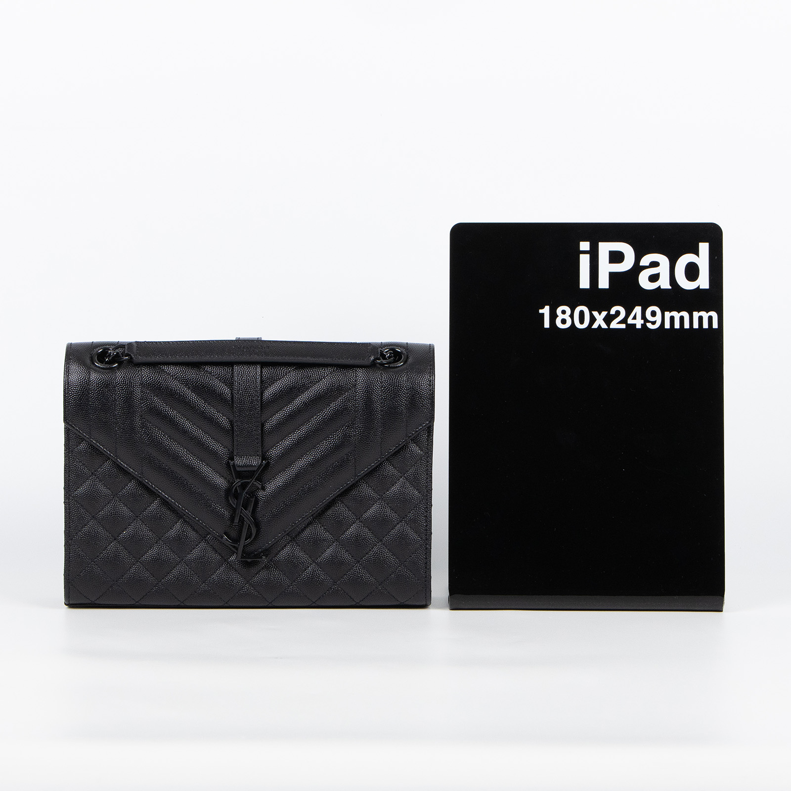 聖羅蘭 YSL SAINT LAURENT Envelope 鏈帶 肩背包 428134BOW98  防塵袋/原廠盒子