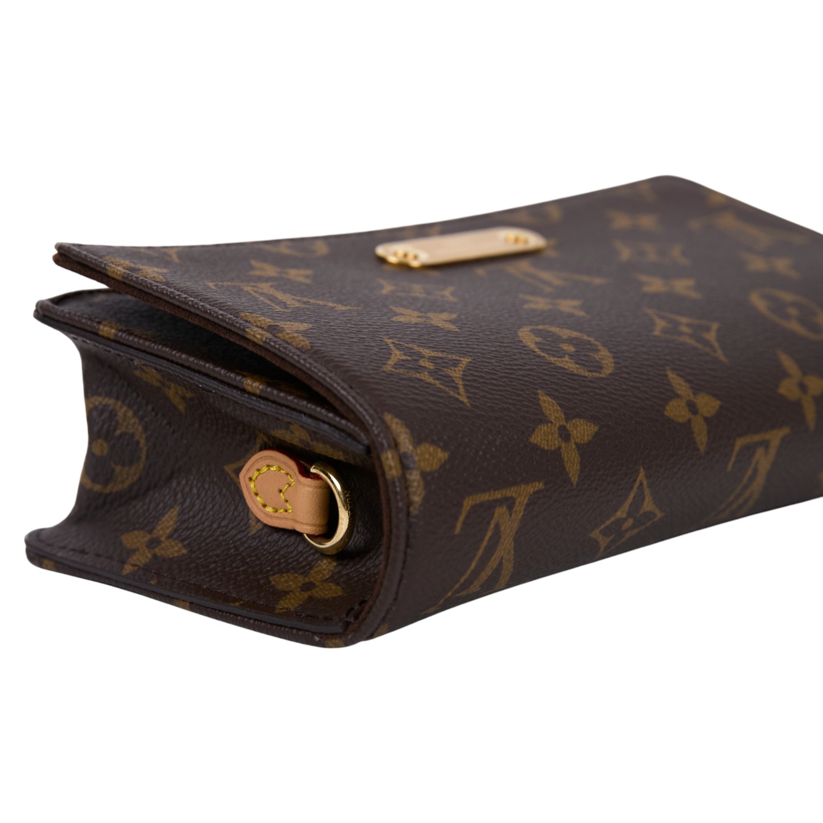 路易威登 LOUIS VUITTON Wallet On Chain Lily 三合一 斜挎包 經典原花 帆布 錢包 M82509 晶片款  原廠盒子/防塵袋
