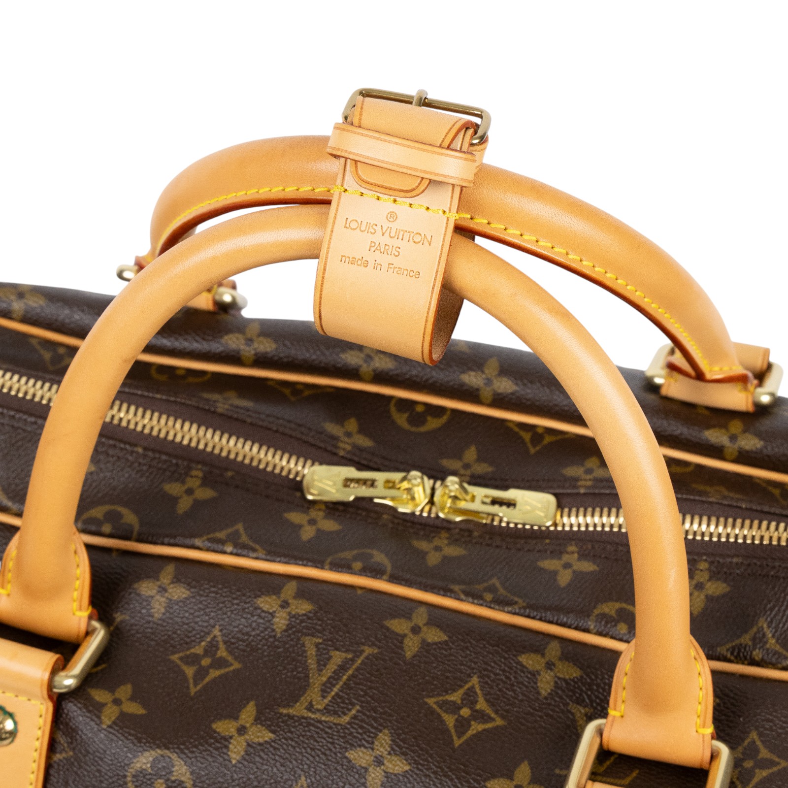 路易威登 LOUIS VUITTON Carryall 老花 手提包 行李包 M40074 原花手提行李包 釦環/鎖組/防塵袋