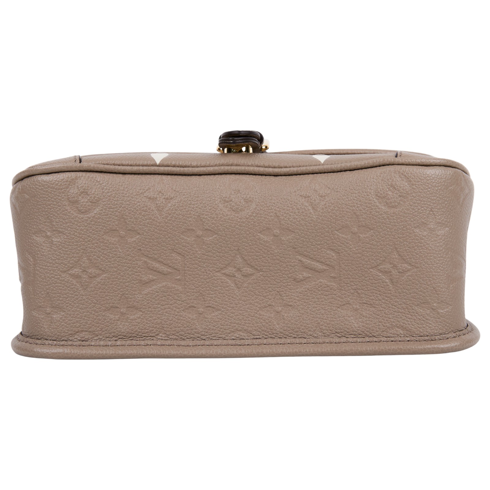 路易威登 LOUIS VUITTON Diane 腋下包法棍 單肩背包 斑鳩灰 奶油色 M46583 晶片款  背帶2/購買證明正本/原廠盒子/防塵袋