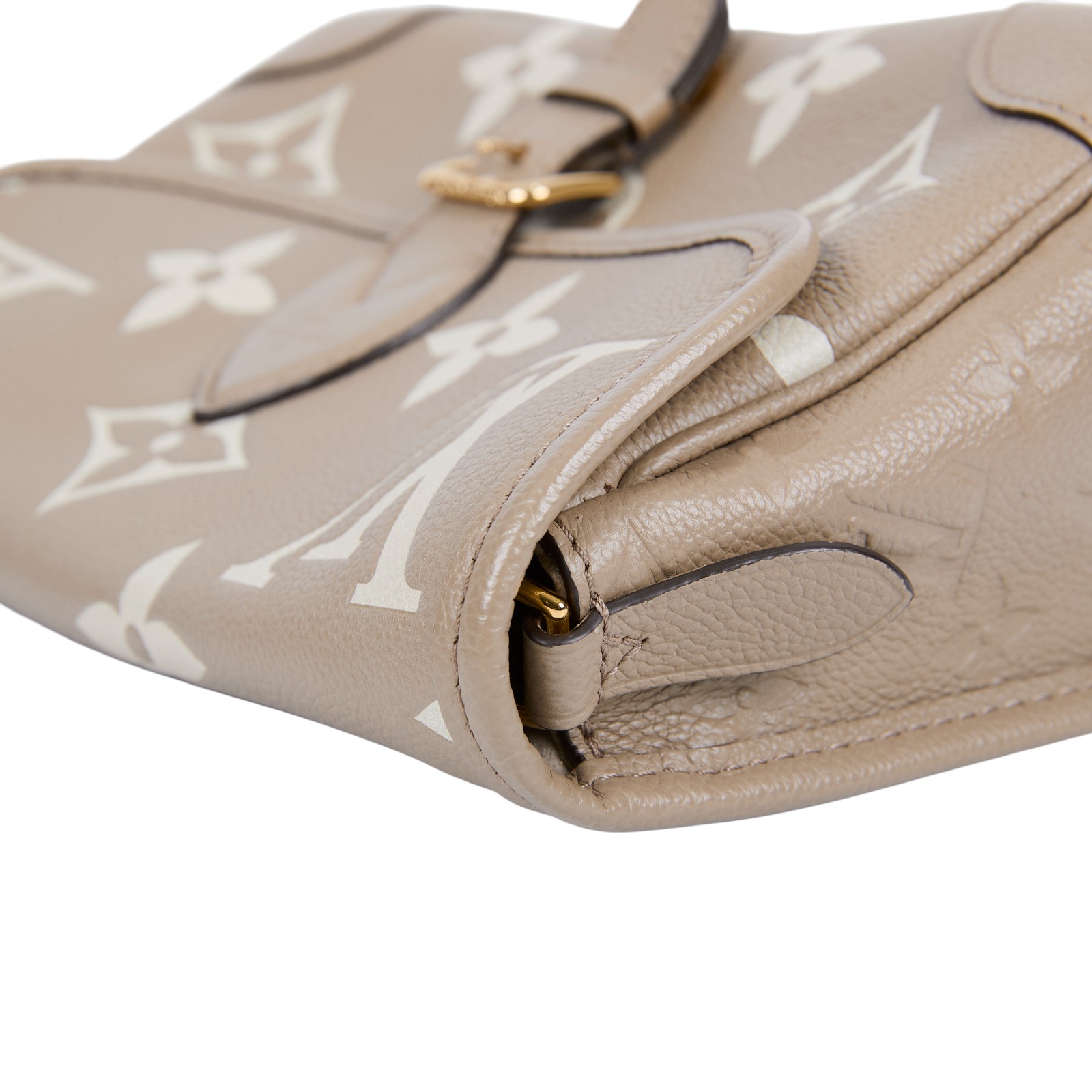 路易威登 LOUIS VUITTON Diane 腋下包法棍 單肩背包 斑鳩灰 奶油色 M46583 晶片款 斑鳩灰DIANE 防塵袋/背帶2