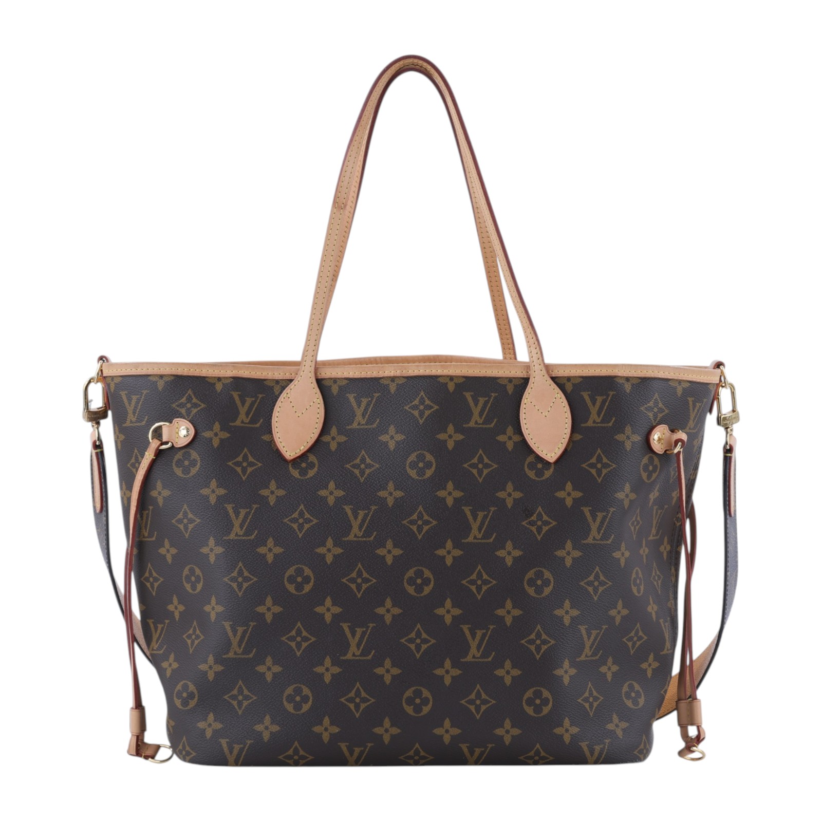 路易威登 LOUIS VUITTON Neverfull Bandoulière Inside Out MM  M11947 晶片款  背帶