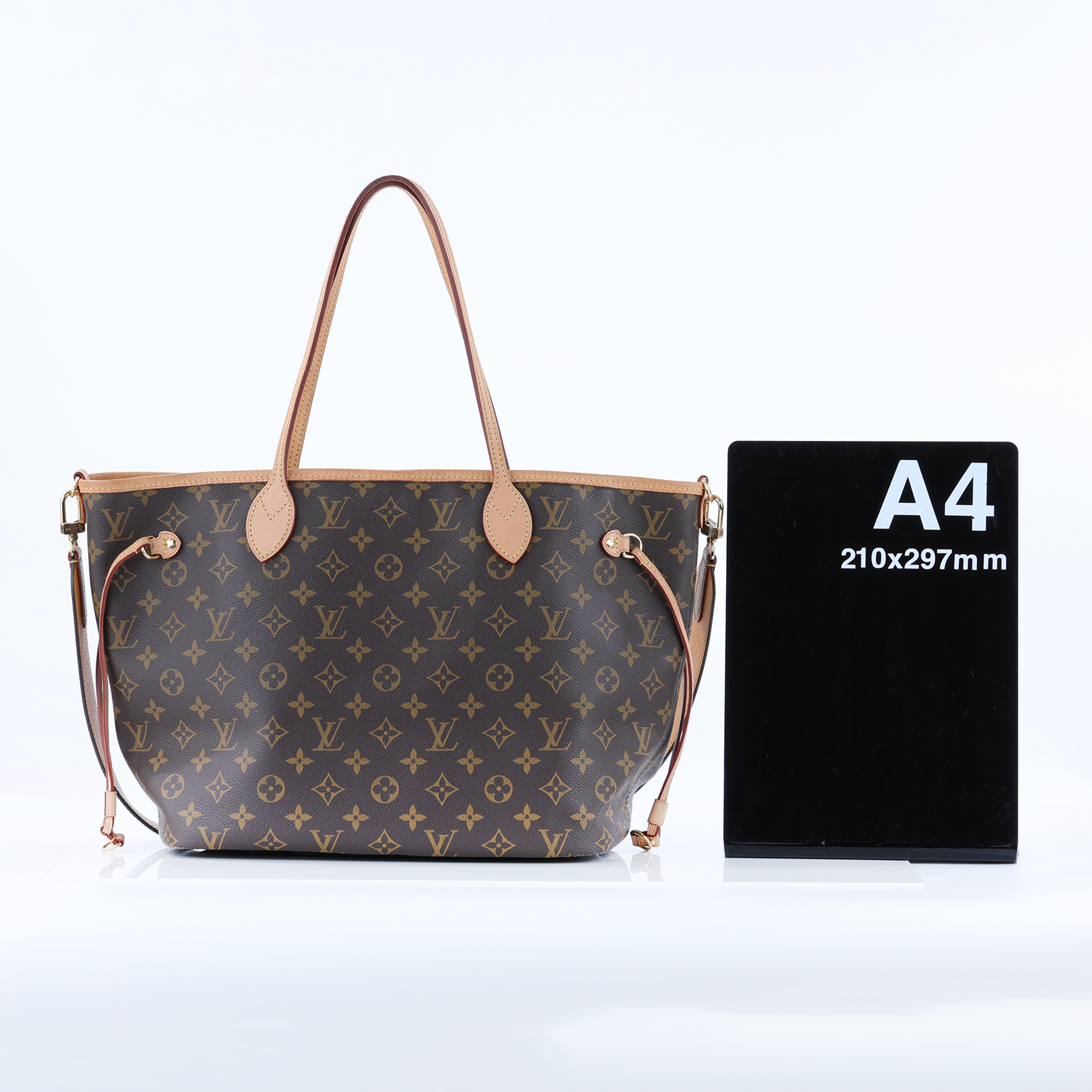 路易威登 LOUIS VUITTON Neverfull Bandoulière Inside Out MM  M11947 晶片款  背帶