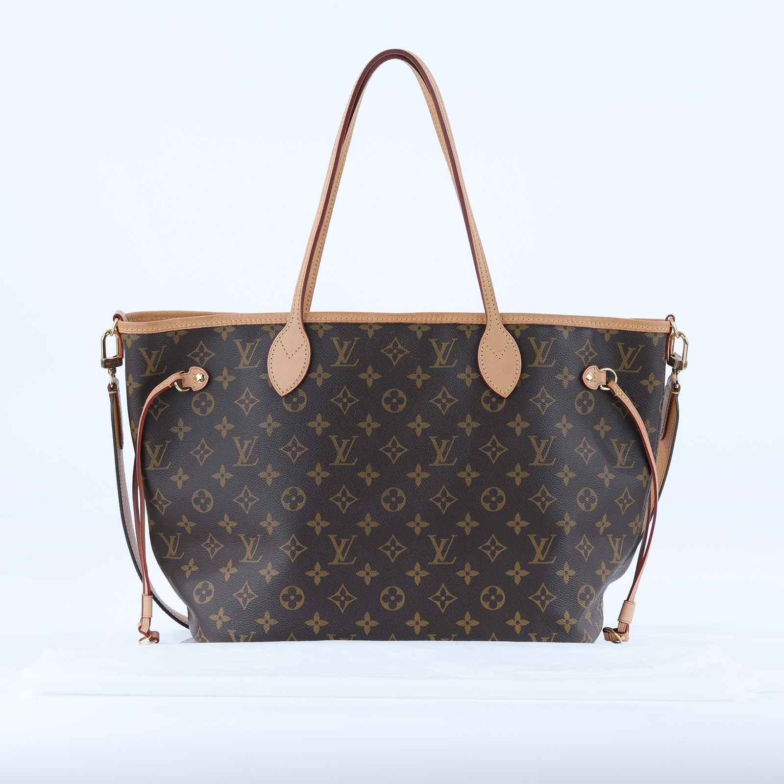 路易威登 LOUIS VUITTON Neverfull Bandoulière Inside Out MM  M11947 晶片款  背帶