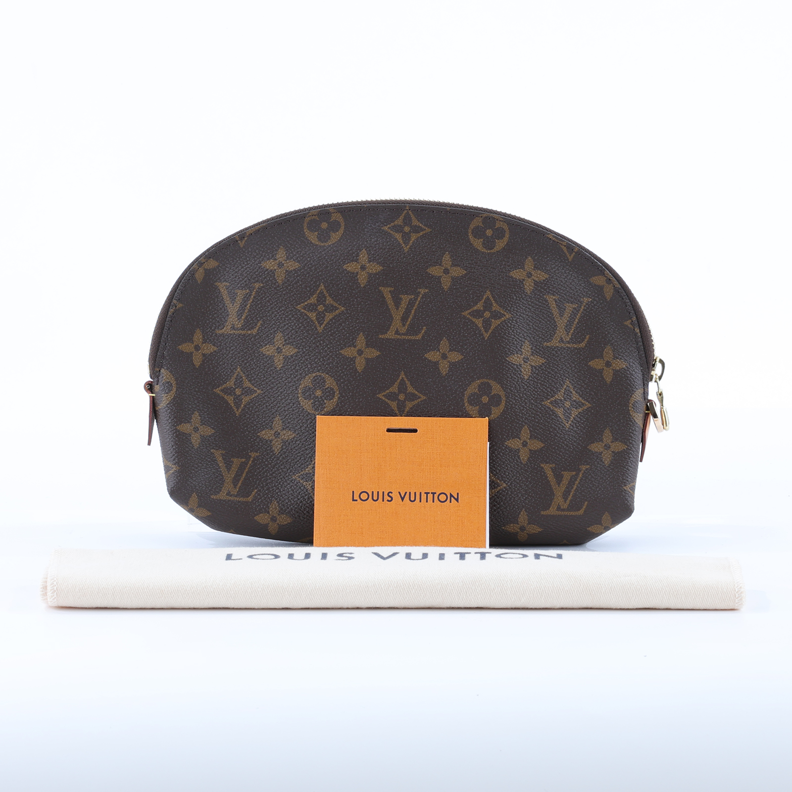 路易威登 LOUIS VUITTON 化妝包 MM 手拿包 M46579 晶片款 原花化妝包 MM 防塵袋