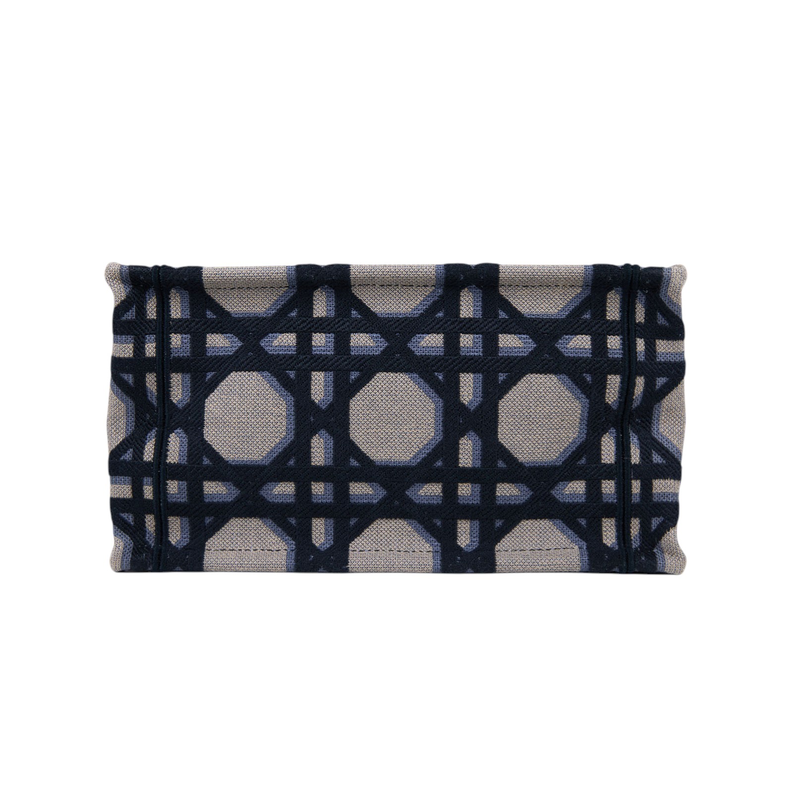 迪奧 CHRISTIAN DIOR Book Tote 小型 托特包 米色 藍色 M1265ZZAU 深藍騰格紋BOOK TOTE 小號 無附屬品