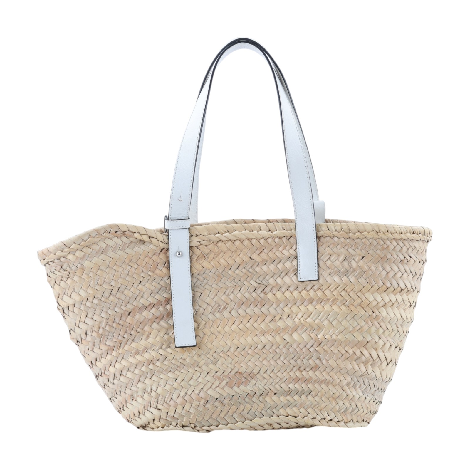 羅意威 LOEWE 中型 手工編織包 A223S92X04 白草編包MEDIUM 防塵袋