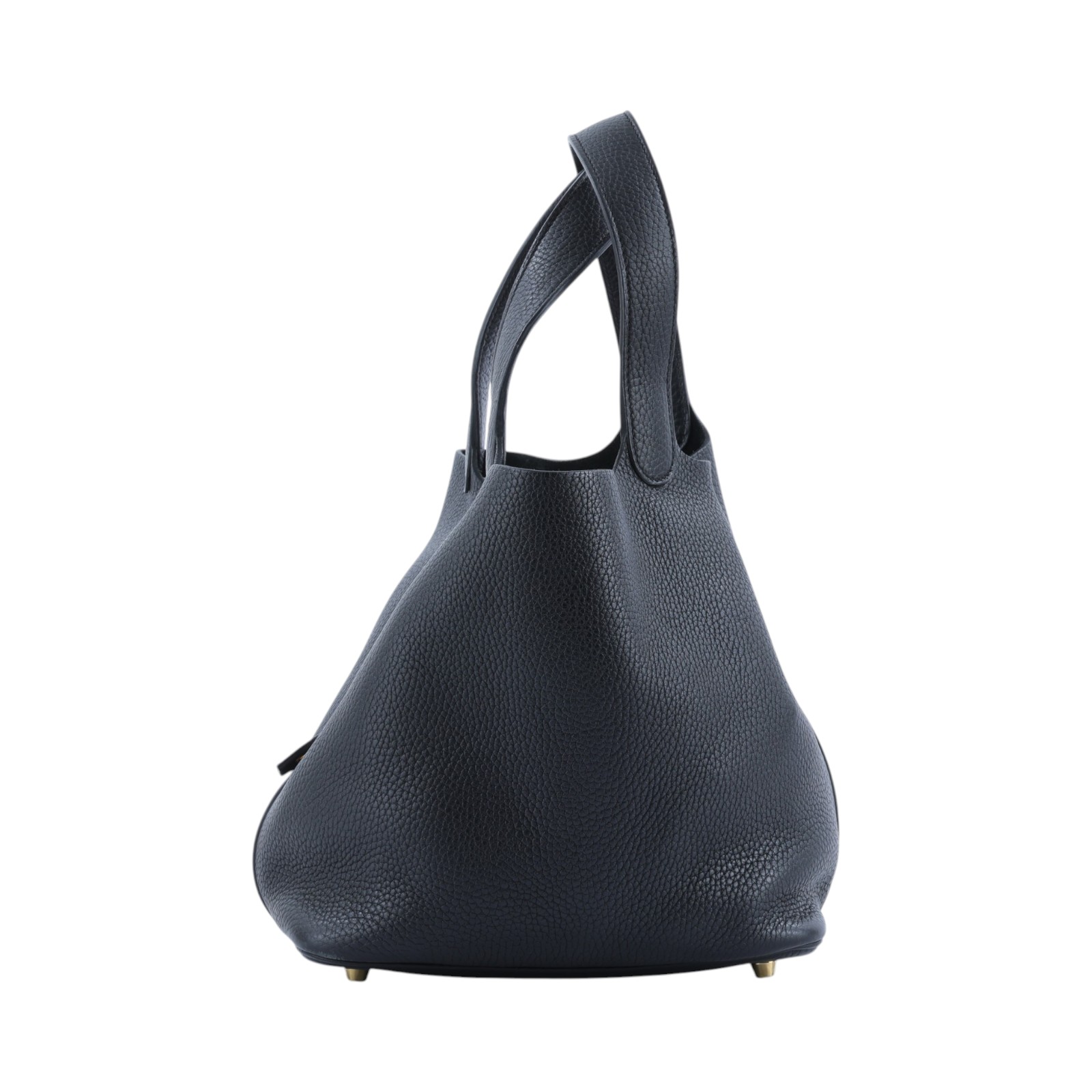愛馬仕 Hermes Picotin Lock 22 菜籃子包 金色五金 黑色 H060991CC89 /C AM 003 UH  鎖組