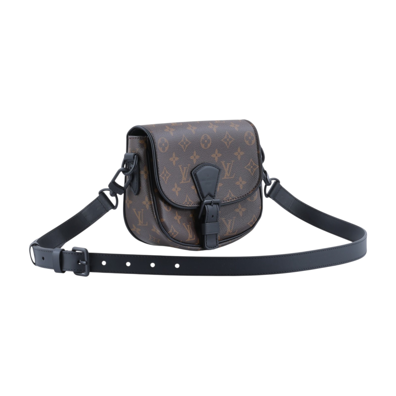 路易威登 LOUIS VUITTON Montsouris PM 郵差包 斜背包 M47060 晶片款 原花MONTSOURIS郵差包 PM 防塵袋
