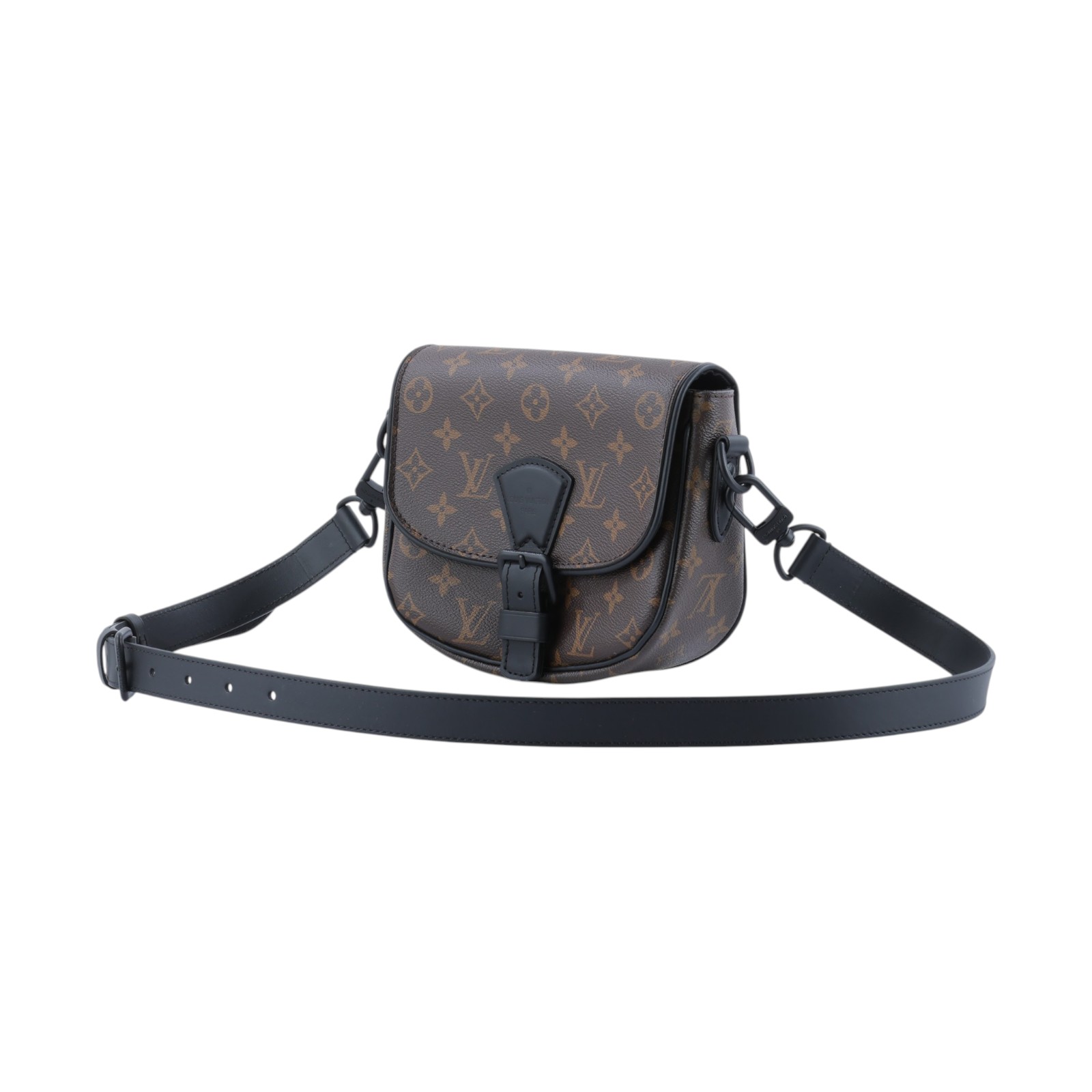 路易威登 LOUIS VUITTON Montsouris PM 郵差包 斜背包 M47060 晶片款 原花MONTSOURIS郵差包 PM 防塵袋
