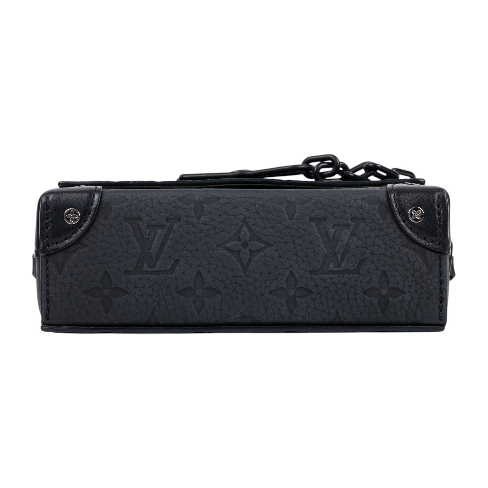 路易威登 LOUIS VUITTON Steamer 隨身 錢包 黑色 M81746 晶片款 黑原花壓紋STEAMER 原廠盒子