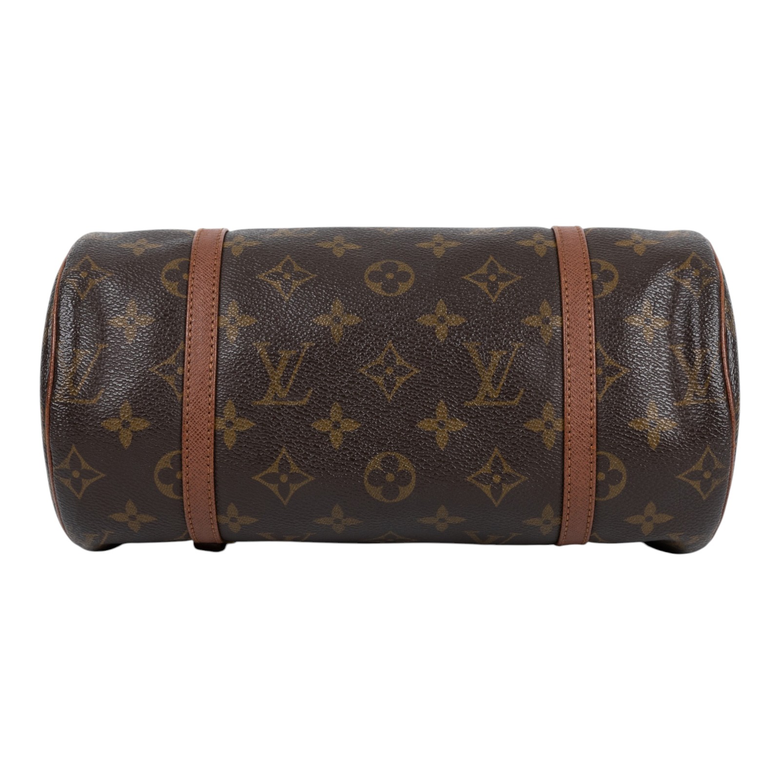 路易威登 LOUIS VUITTON Papillon 26 老花 圓筒 手提包 M51366 原花PAPILLON26 無附屬品