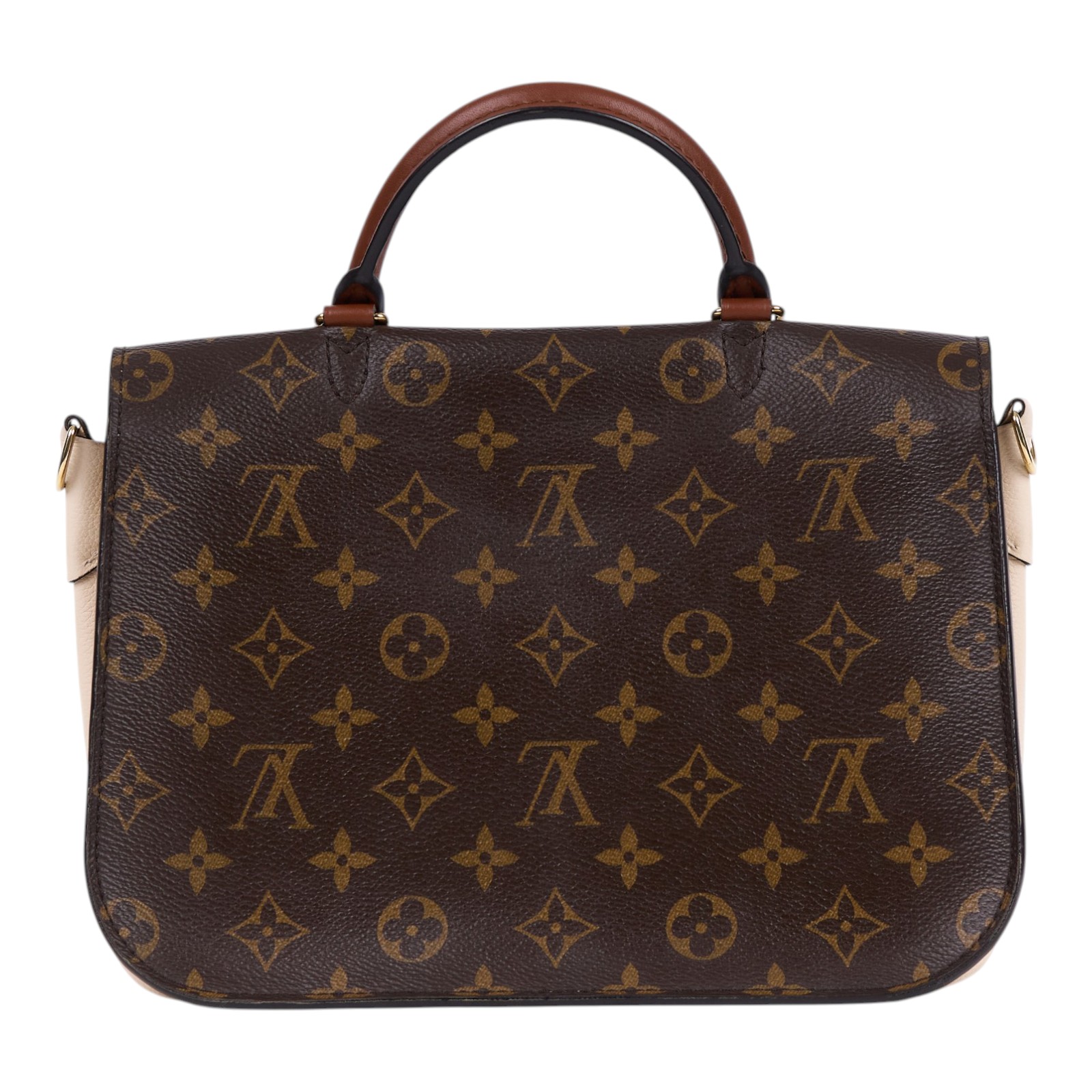 路易威登 LOUIS VUITTON Vaugirard 手提包 肩背包 斜背包 M44353 晶片款 原花拼色VAUGIRARD鎖頭包 原廠盒子/防塵袋/背帶