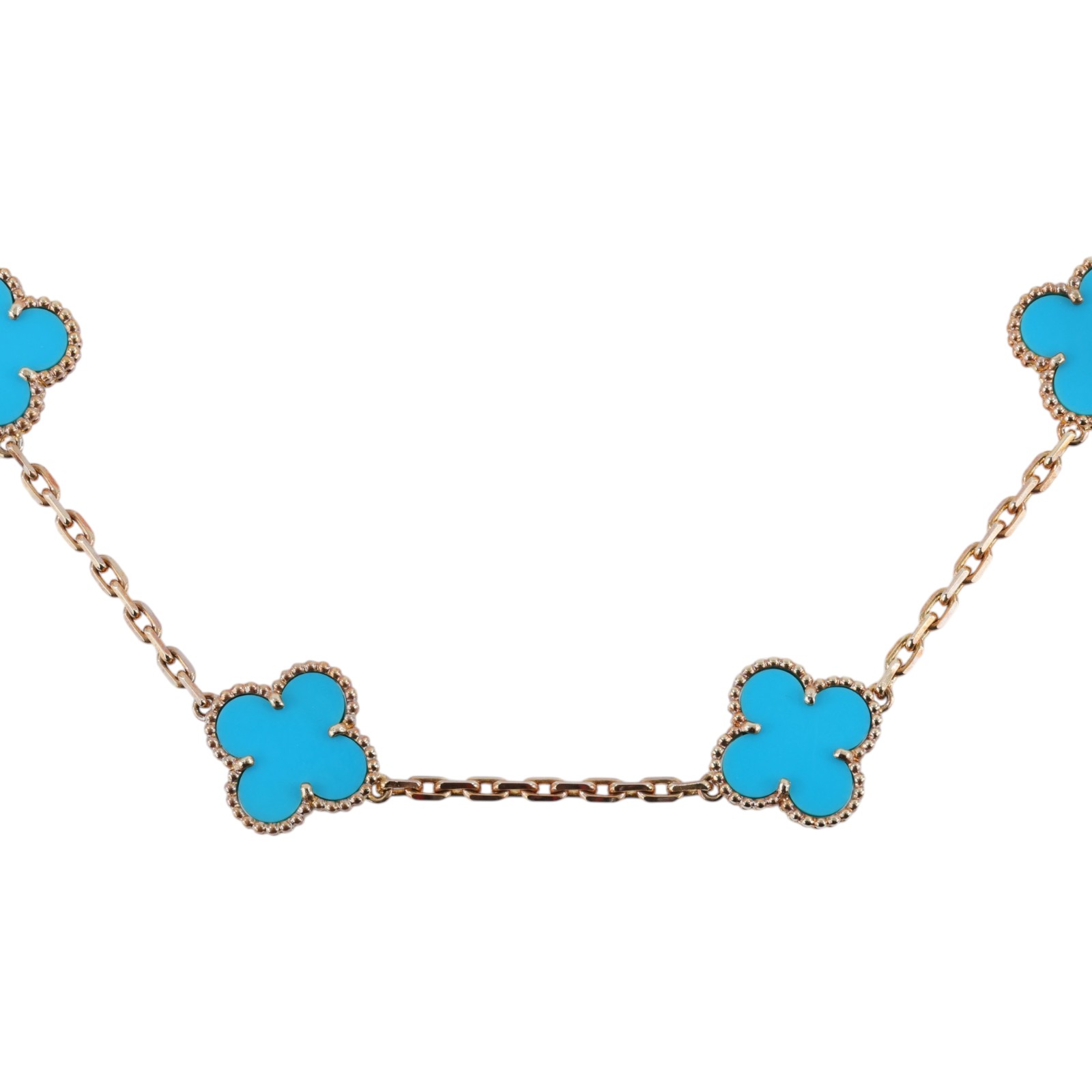 梵克雅寶 Van Cleef & Arpels Vintage Alhambra 20 Motifs 項鍊   原廠盒子/內襯