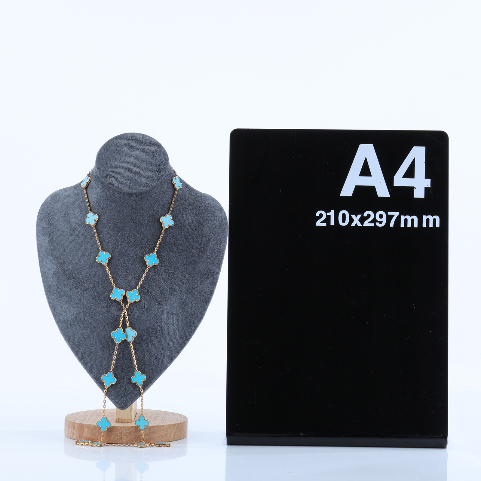 梵克雅寶 Van Cleef & Arpels Vintage Alhambra 20 Motifs 項鍊   原廠盒子/內襯