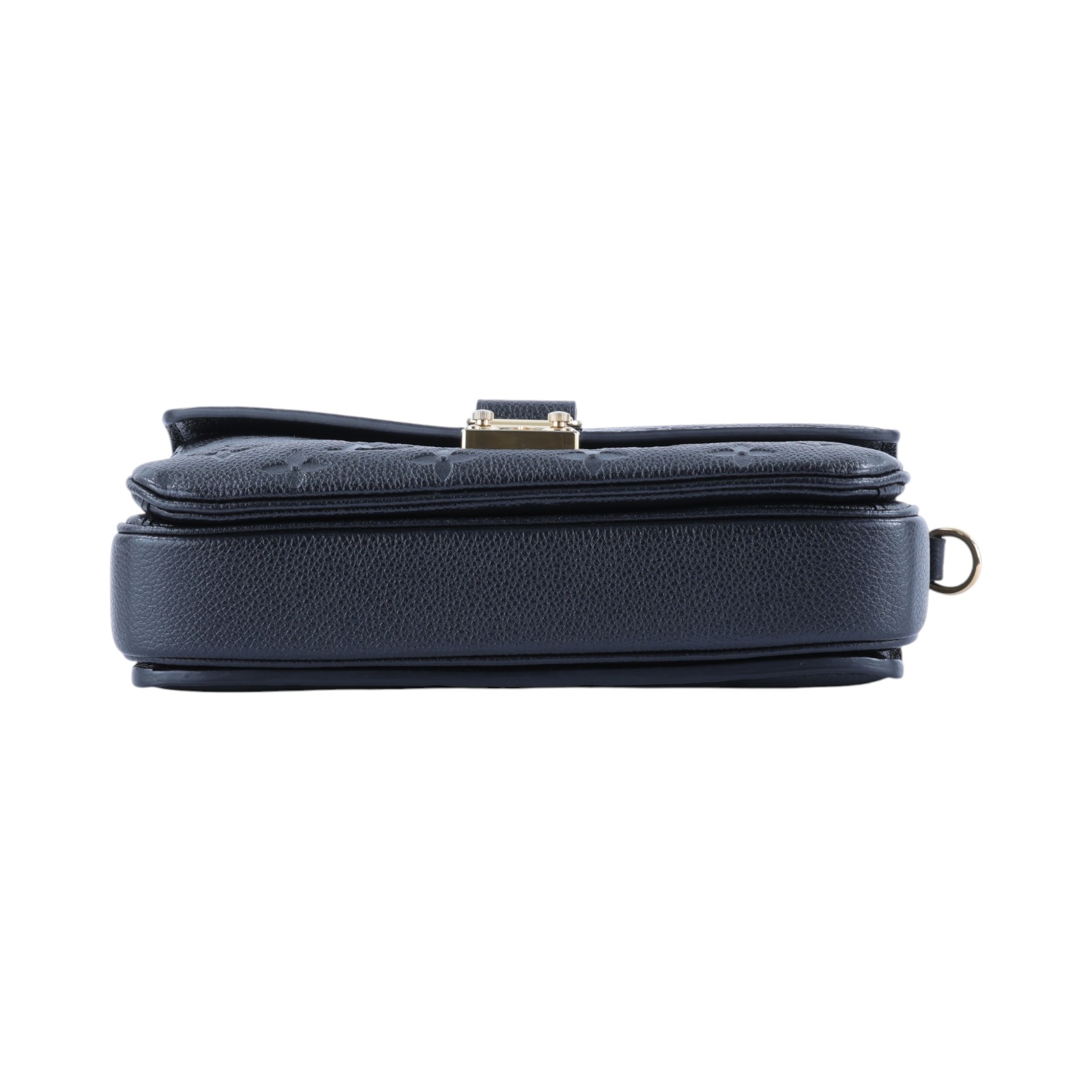 路易威登 LOUIS VUITTON Pochette Métis East West 鏈條 郵差包 腋下單肩包 黑色 M46595 晶片款  背帶x2