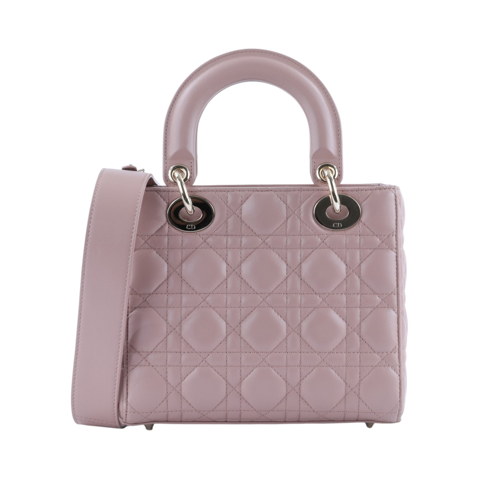 迪奧 CHRISTIAN DIOR Lady Dior My ABCDior 小型 肩背 手提包 羊皮 M0538OCAL  防塵袋/背帶/保證卡