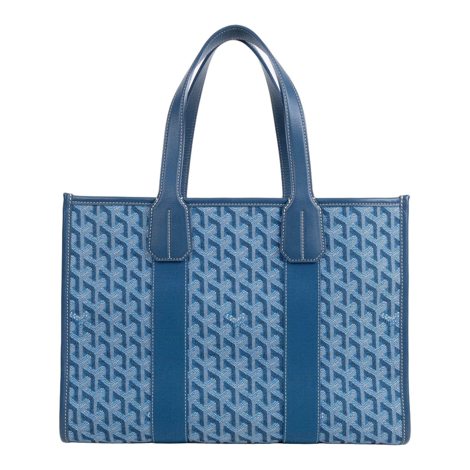 高雅德 GOYARD Villette PM Tote Bag 托特包 VILLETPMLTJ 藍帆布限定款VILLETTE PM 防塵袋