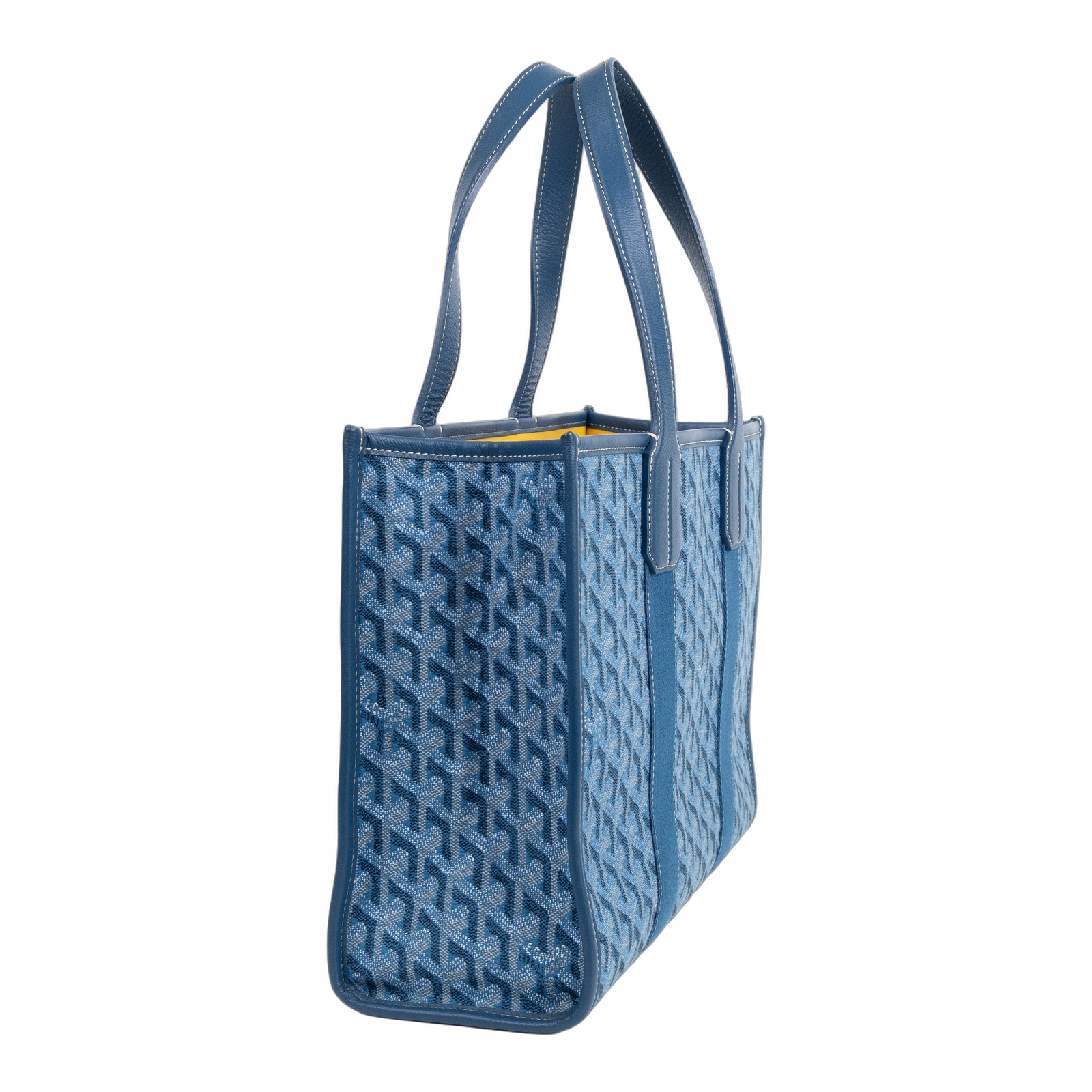 高雅德 GOYARD Villette PM Tote Bag 托特包 VILLETPMLTJ 藍帆布限定款VILLETTE PM 防塵袋