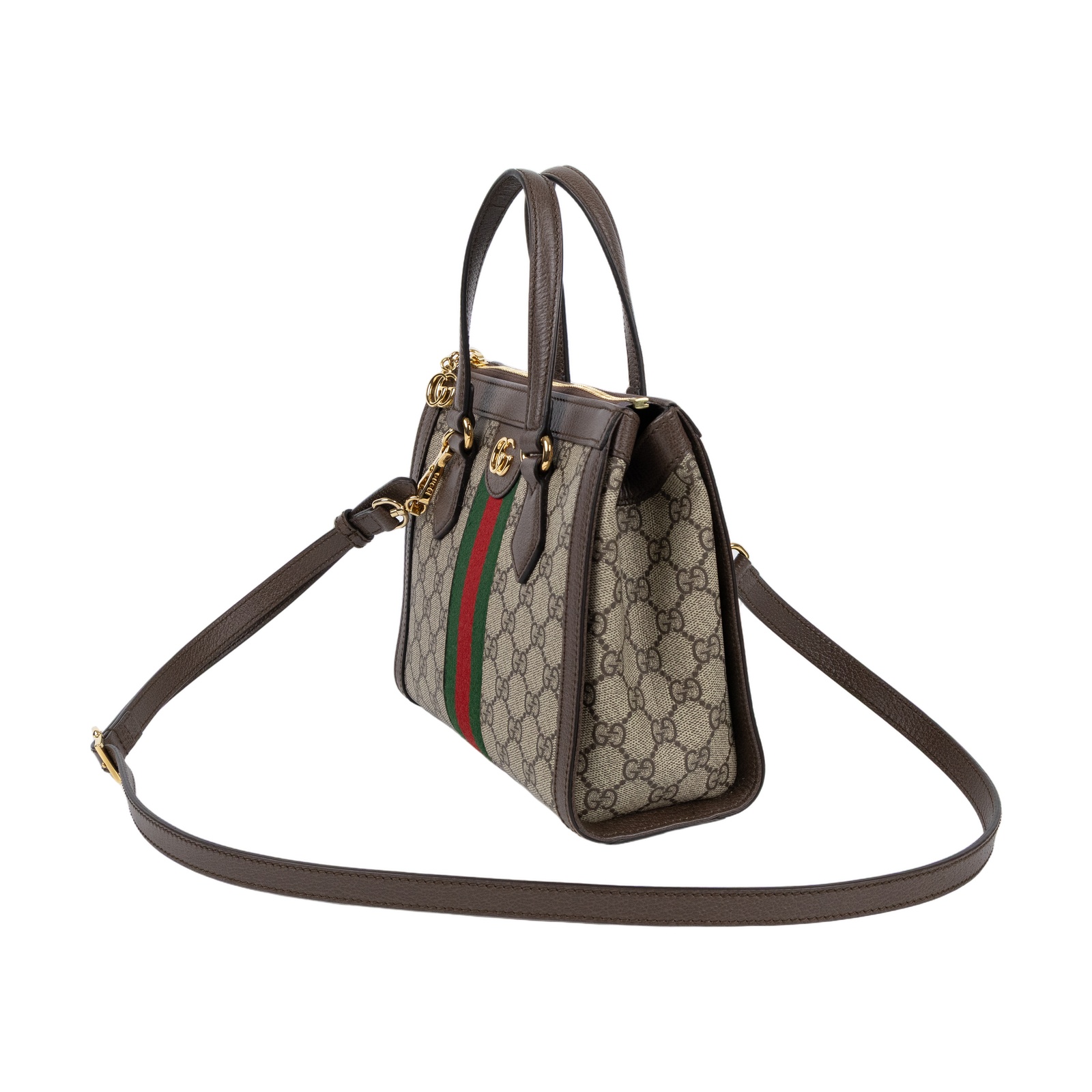 古馳 GUCCI GG Ophidia 手提袋 小型 547551 K05NB OPHIDIA托特2WAY包 原廠盒子/防塵袋/背帶/購買證明正本