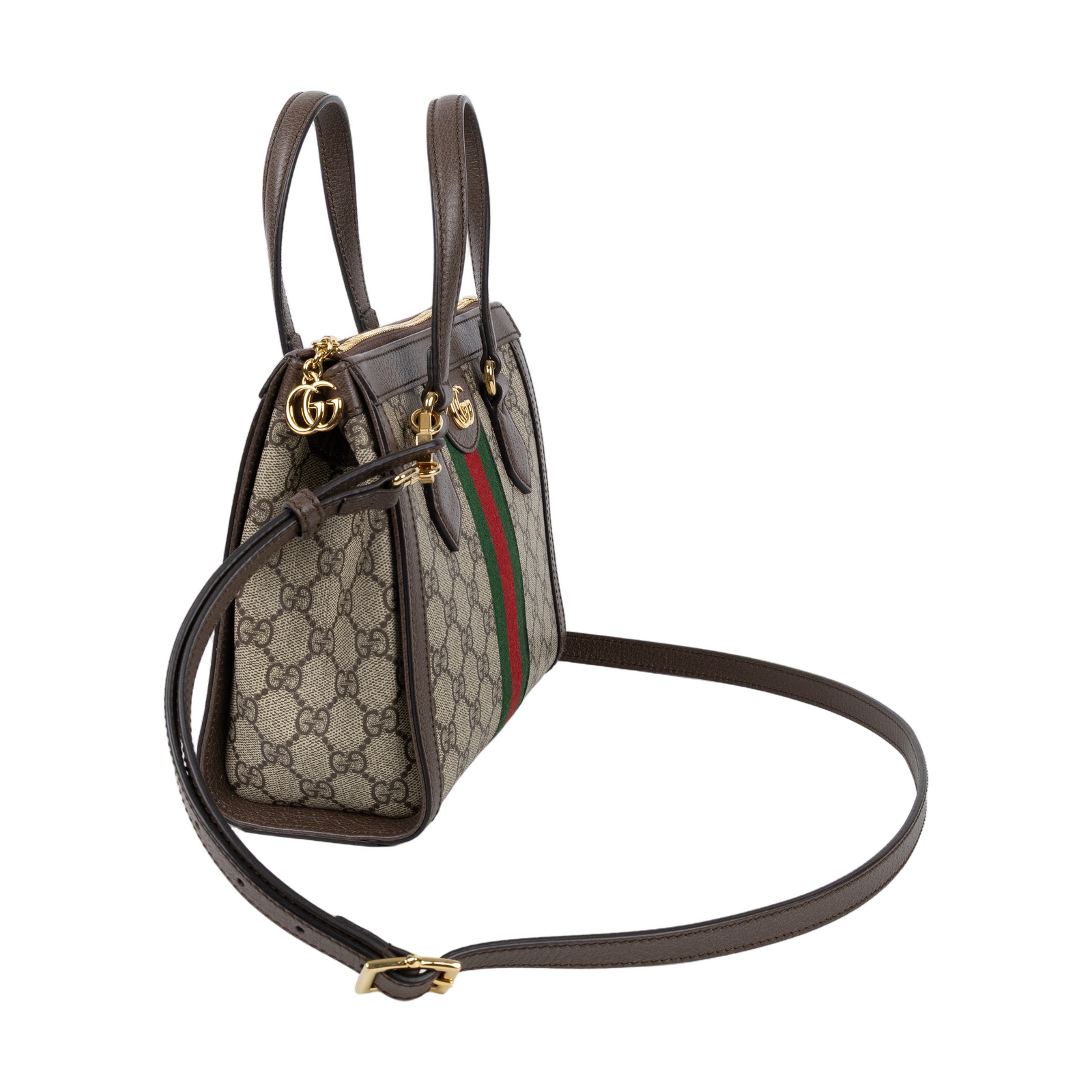 古馳 GUCCI GG Ophidia 手提袋 小型 547551 K05NB OPHIDIA托特2WAY包 原廠盒子/防塵袋/背帶/購買證明正本