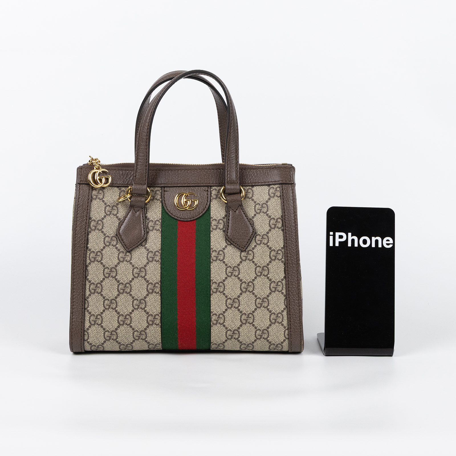 古馳 GUCCI GG Ophidia 手提袋 小型 547551 K05NB OPHIDIA托特2WAY包 原廠盒子/防塵袋/背帶/購買證明正本