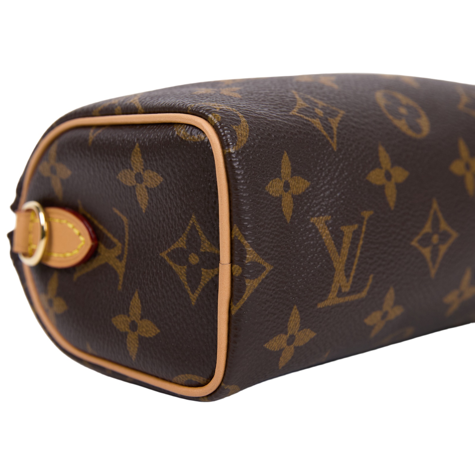 路易威登 LOUIS VUITTON Nano Speedy 原花 手提 肩背包 M81085 原花NANO SPEEDY 原廠盒子/防塵袋/背帶