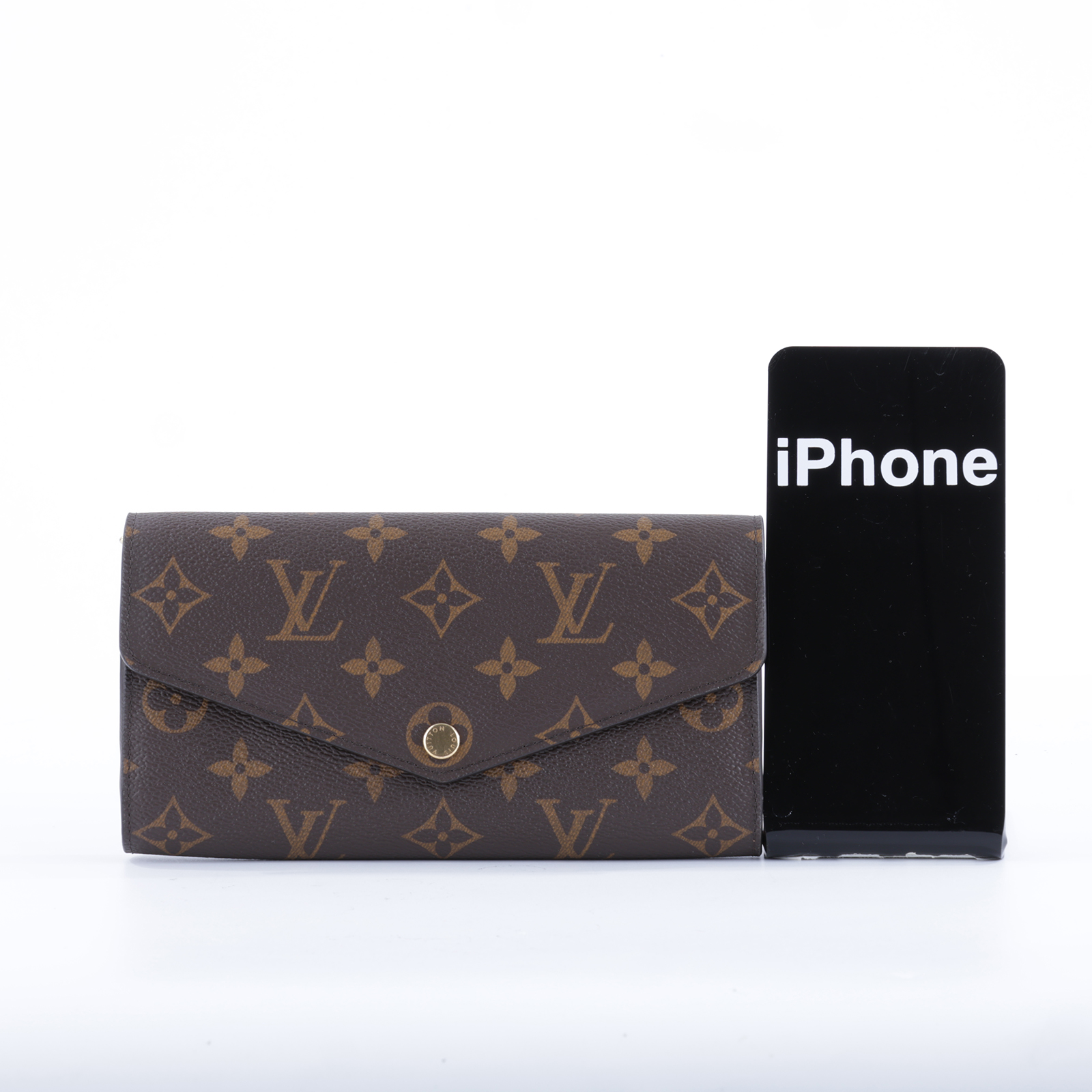 路易威登 LOUIS VUITTON Sarah 錢包 口蓋長夾 棕色 M60531 晶片款 原花內棕色SARAH掀蓋長夾 原廠盒子/防塵袋