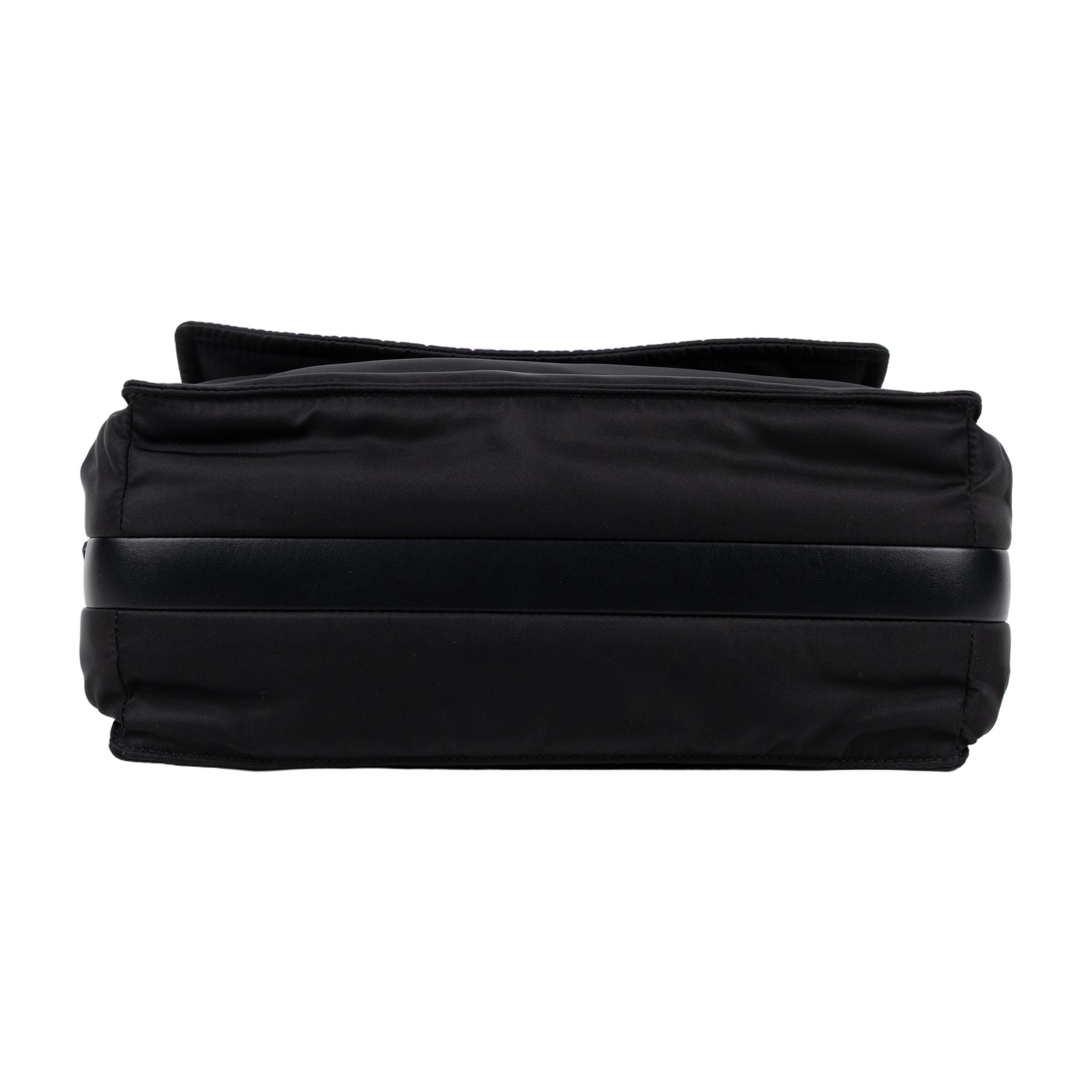普拉達 PRADA Re-Nylon 夾棉 肩背袋 中型  1BD255_RDLN 黑尼龍郵差包 無附屬品