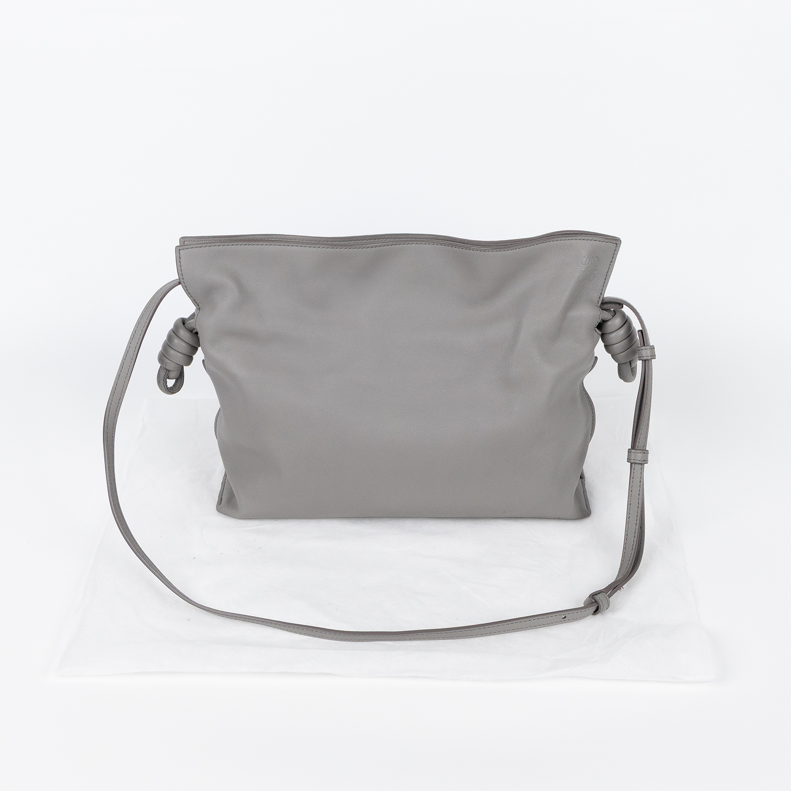 羅意威 LOEWE Flamenco Medium 中型 A411FC1XBF 灰FLAMENCO 30 無附屬品