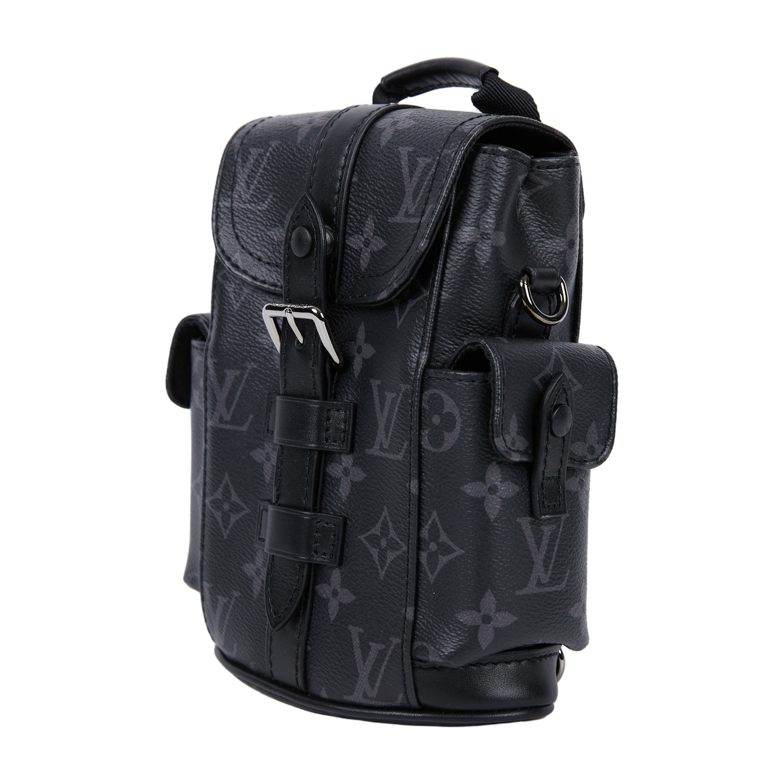 路易威登 LOUIS VUITTON Nano Christopher 後背包 M82769 晶片款  原廠盒子/防塵袋/背帶