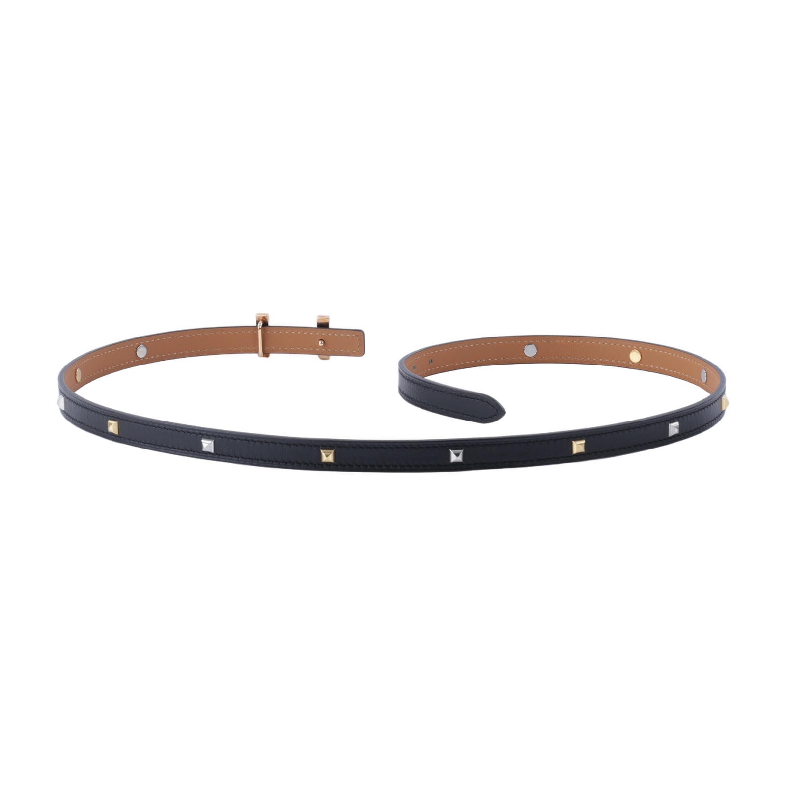 愛馬仕 Hermes Focus 皮帶釦 雙面皮腰帶 13 mm H064556CDZ2pH077956CK89075 75CM  原廠盒子/防塵袋/購買證明正本