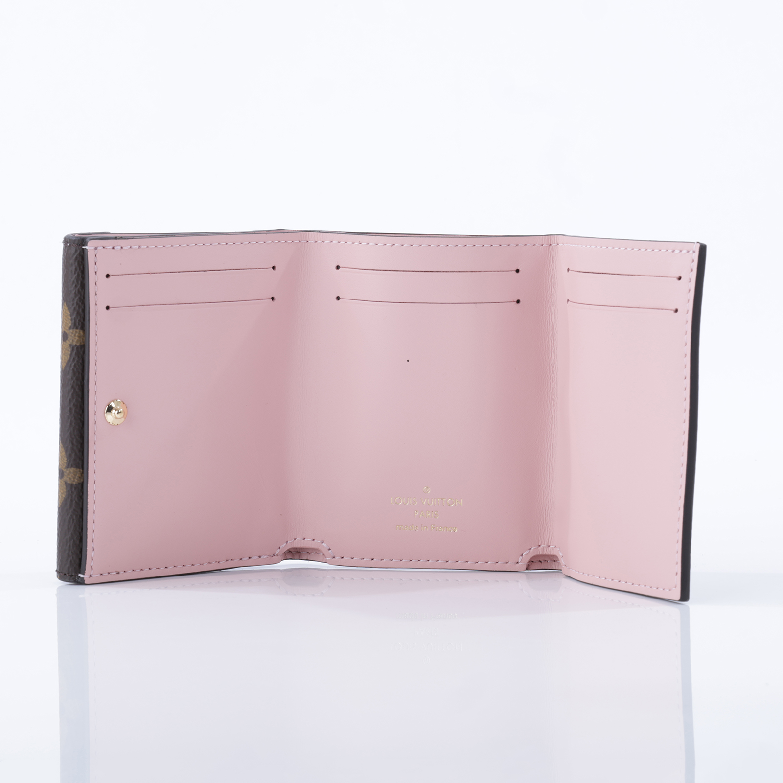 路易威登 LOUIS VUITTON Celeste 錢包 零錢包 短夾 皮夾 M81665 晶片款 原花CELESTE三折短夾-2 防塵袋/原廠盒子