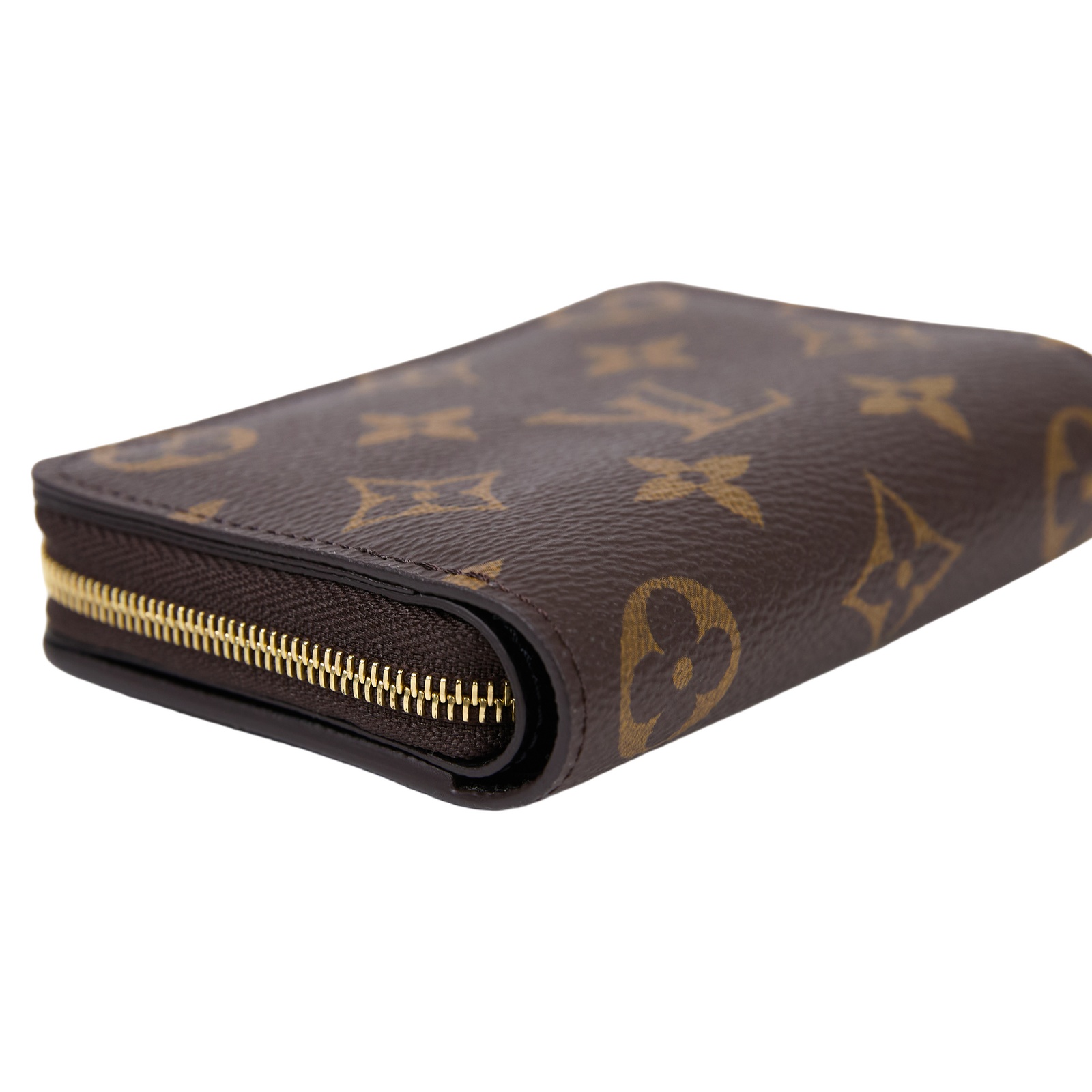 路易威登 LOUIS VUITTON Lou 錢包 零錢包 M81461 晶片款 原花LOU拉鍊短夾 原廠盒子/防塵袋