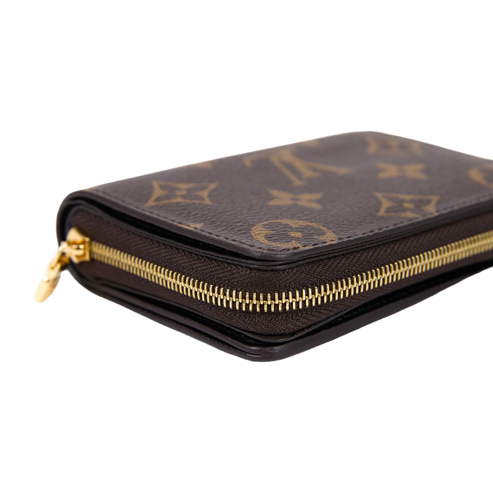 路易威登 LOUIS VUITTON Lou 錢包 零錢包 M81461 晶片款 原花LOU拉鍊短夾 原廠盒子/防塵袋