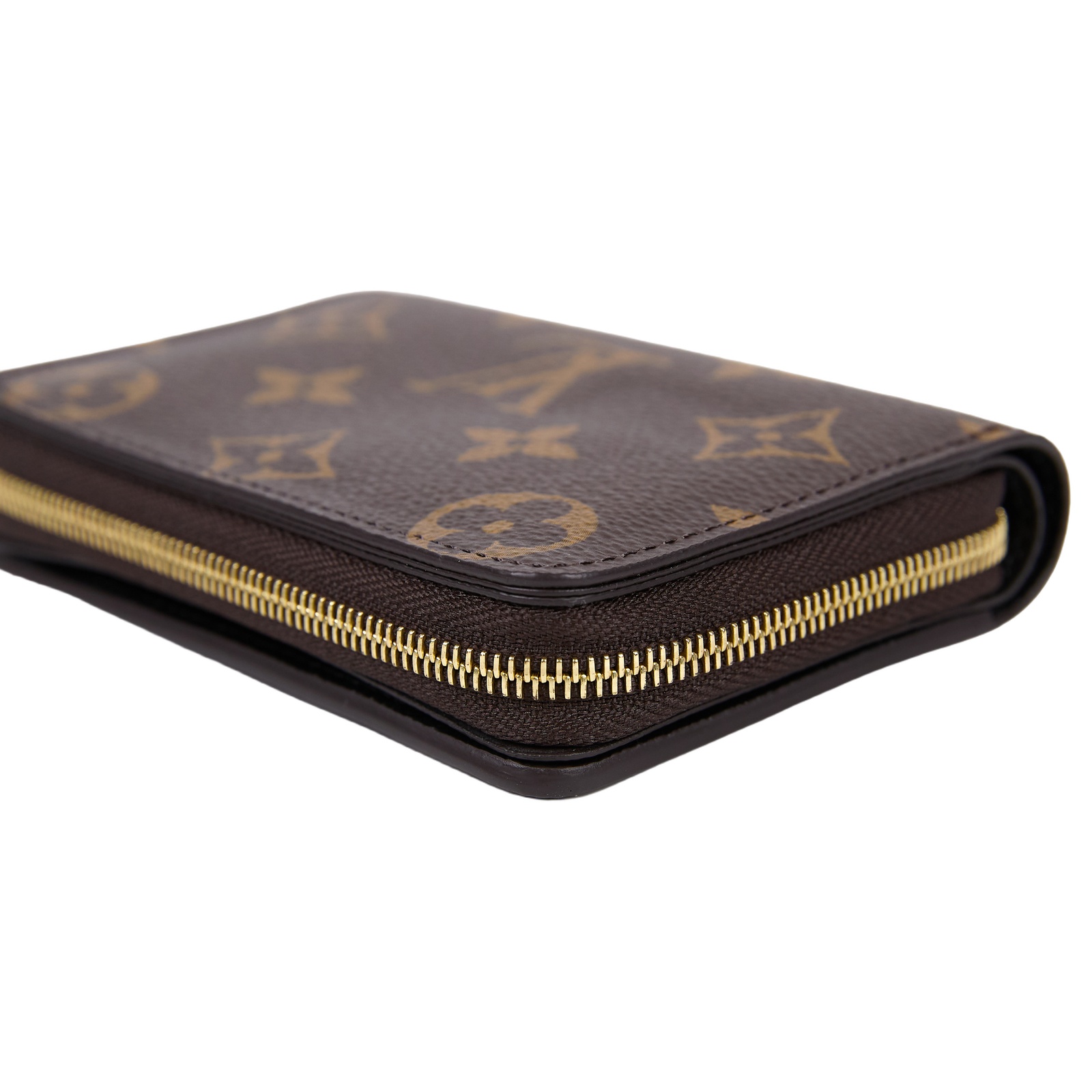 路易威登 LOUIS VUITTON Lou 錢包 零錢包 M81461 晶片款 原花LOU拉鍊短夾 原廠盒子/防塵袋