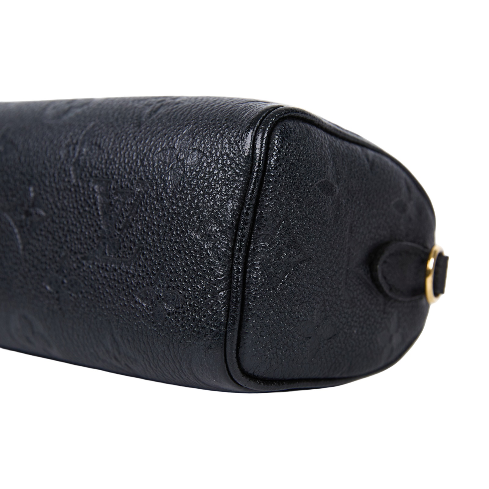 路易威登 LOUIS VUITTON Nano Speedy 壓花牛皮 迷你 鍊帶 波士頓包 M82450 晶片款  背帶/防塵袋/原廠盒子/購買證明正本