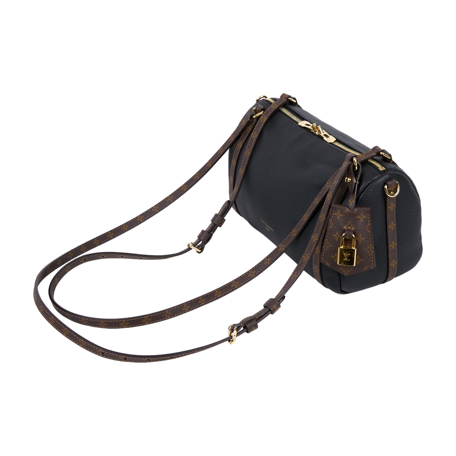 路易威登 LOUIS VUITTON Express PM 肩背包 斜背包 M26039 晶片款 黑EXPRESS PM 背帶/鎖組/購買證明正本