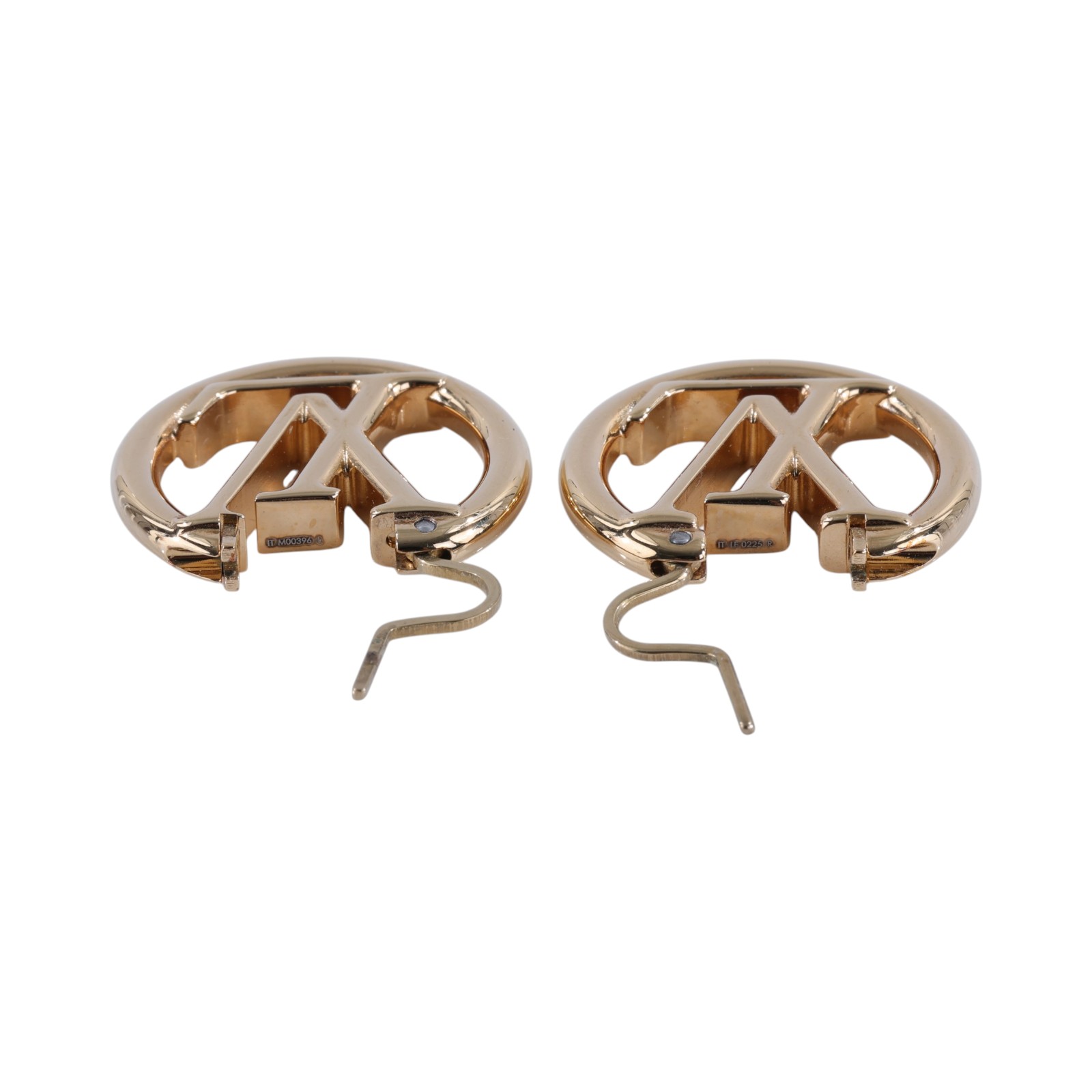 路易威登 LOUIS VUITTON Louise PM 耳環 M00396 金LOUISE PM 耳環 無附屬品