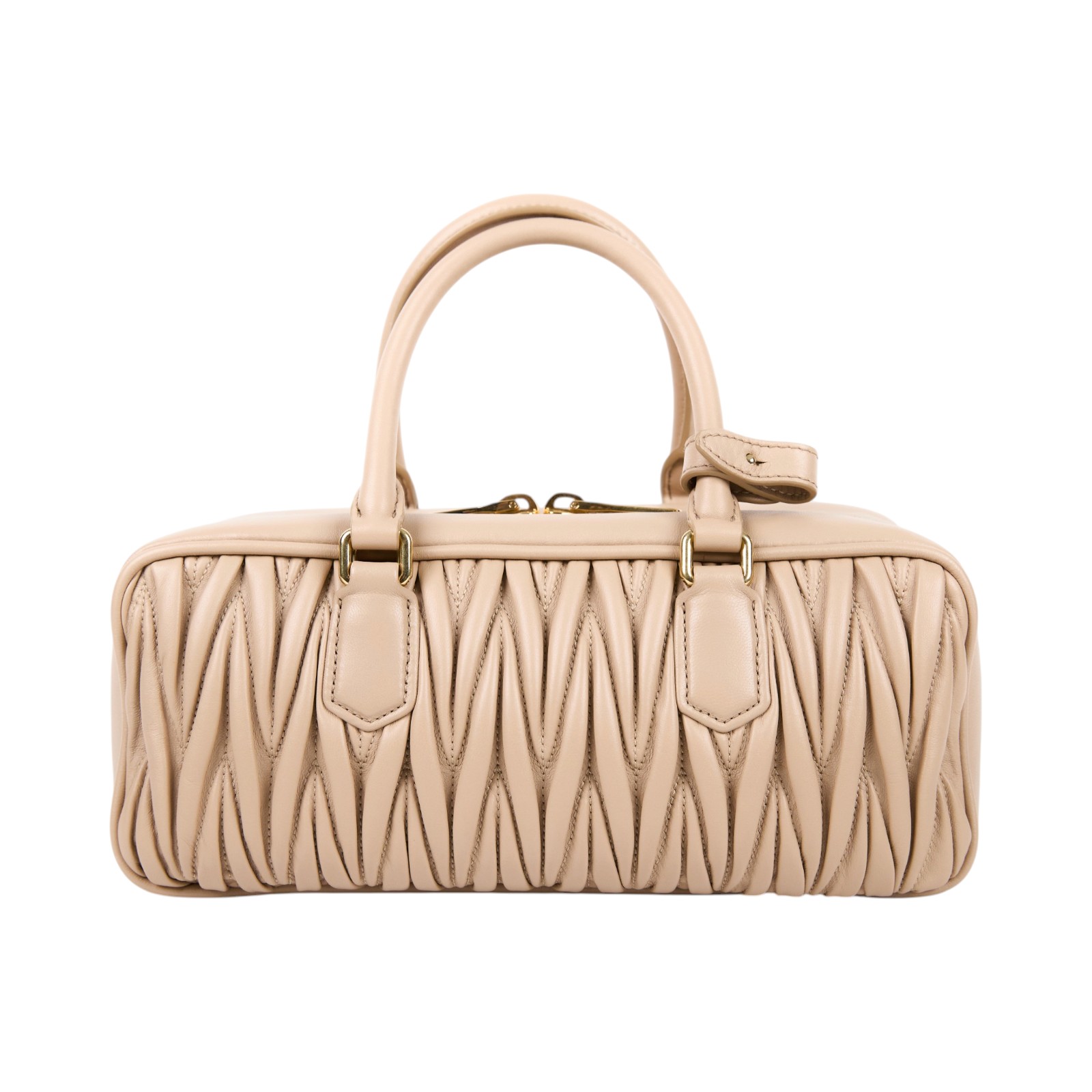 繆繆 MIU MIU Arcadie matelassé 納帕皮革手袋 Arcadie Matelassé Nappa Leather Bag 5BB142_AN88  背帶/吊牌/防塵袋