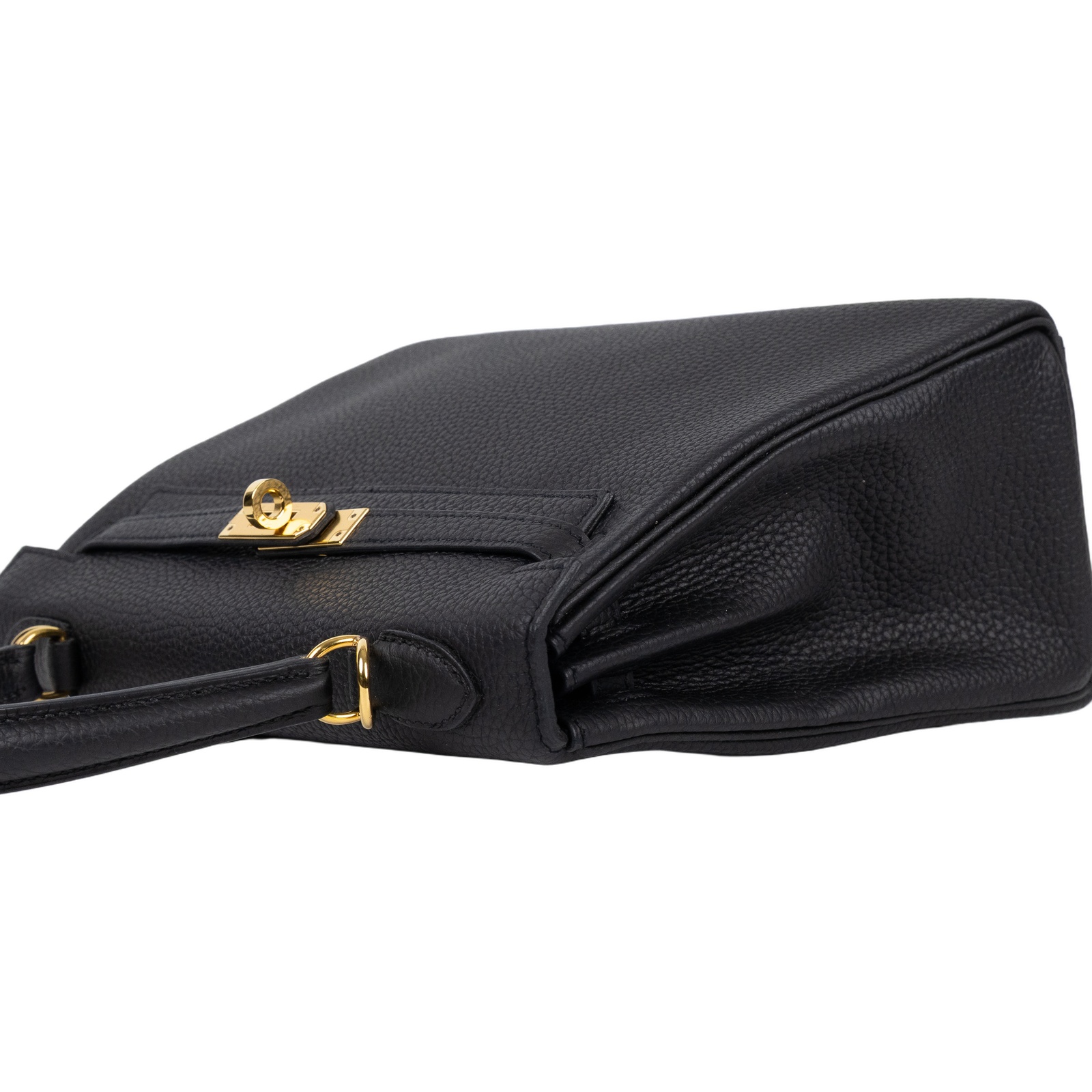 愛馬仕 Hermes Kelly Bag 凱莉包 25 黑色 金色五金 H044624CC89 /CCT474 KF  原廠盒子/防塵袋/背帶/鎖組/購買證明影本/雨衣