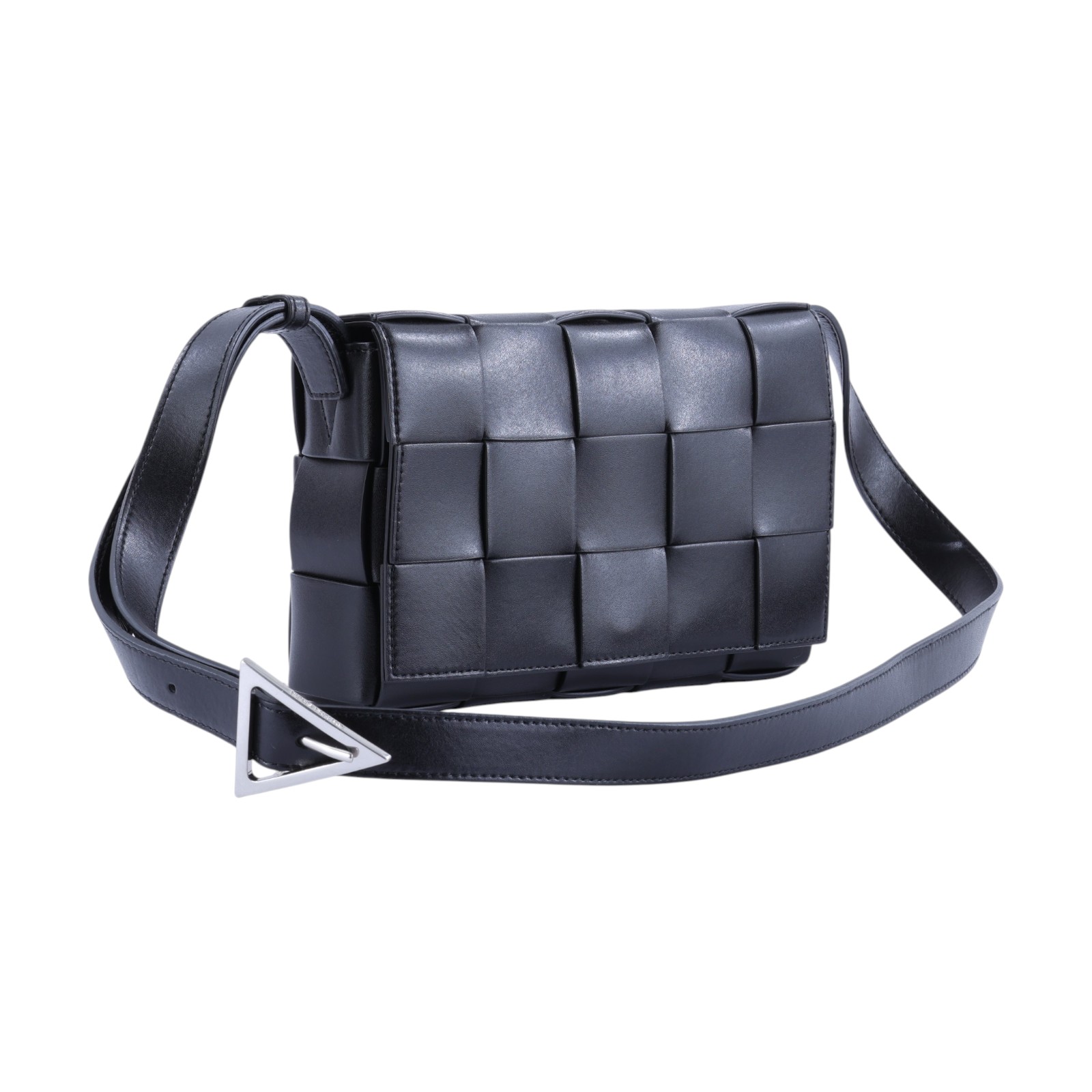 寶緹嘉 BOTTEGA VENETA Cassette 肩背包 斜背包 737950VB1K0 黑色CASSETTE 5x3 無附屬品
