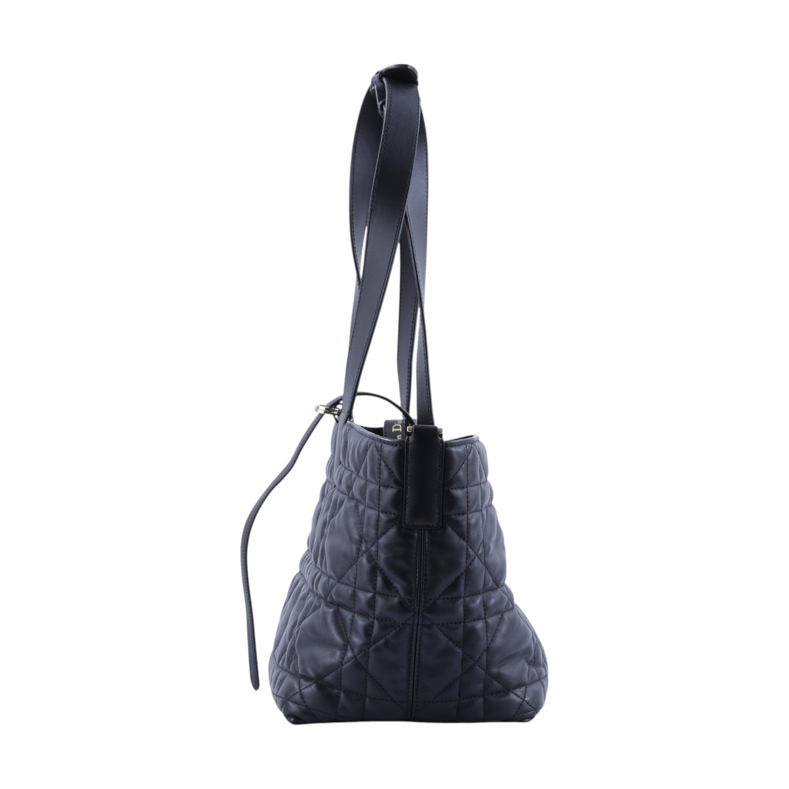 迪奧 CHRISTIAN DIOR Dior Toujours 中型 手提袋 小牛皮 M2821OSHJ 黑色Toujours 中型手提包 內袋