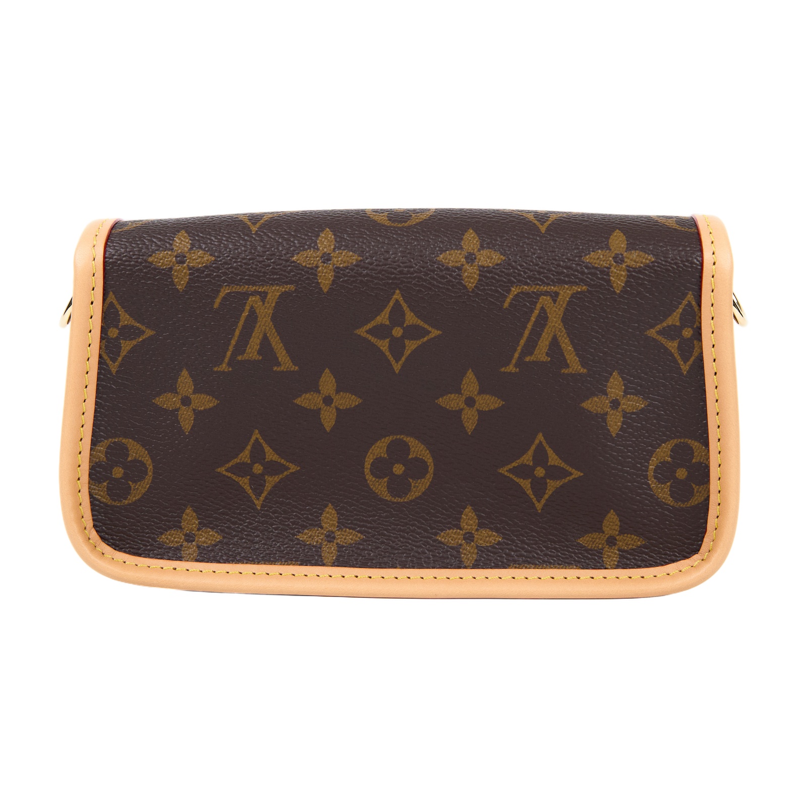 路易威登 LOUIS VUITTON Nano Diane 腋下包法棍 單肩背包 經典帆布 M83298 晶片款  原廠盒子/防塵袋/背帶