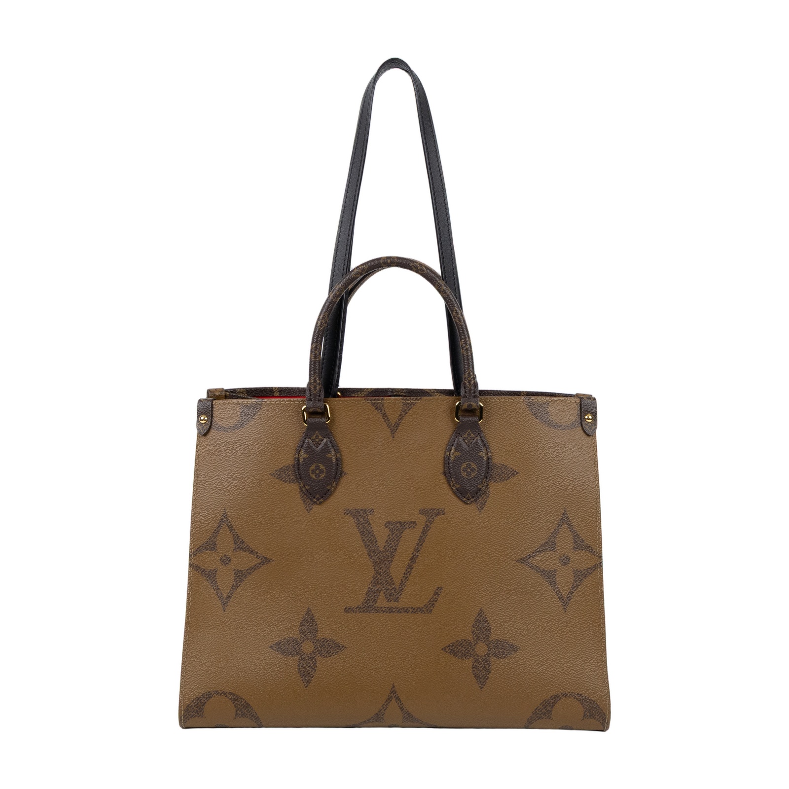 路易威登 LOUIS VUITTON OnTheGo MM 經典帆布 手提 肩背包 M45321 晶片款 原花雙色OnTheGo MM 購買證明