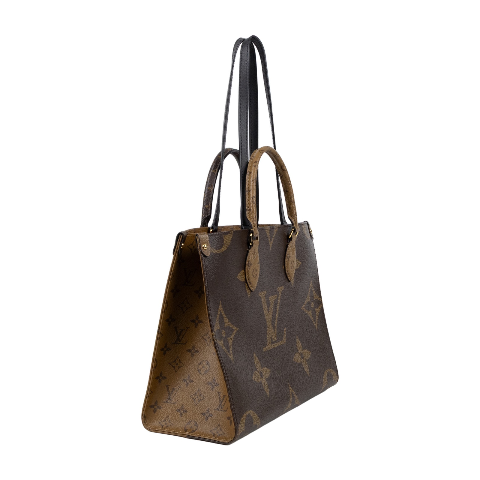 路易威登 LOUIS VUITTON OnTheGo MM 經典帆布 手提 肩背包 M45321 晶片款 原花雙色OnTheGo MM 購買證明