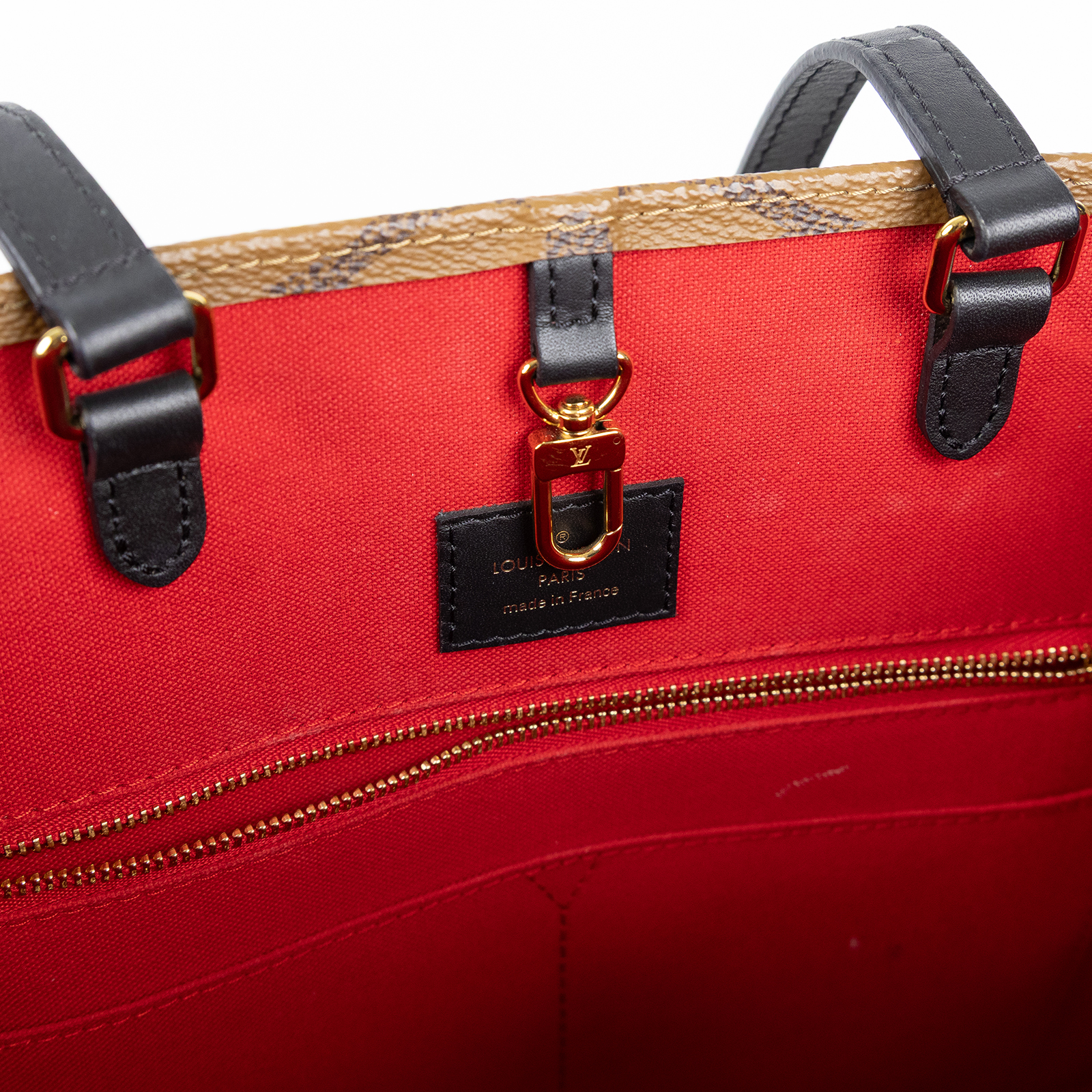 路易威登 LOUIS VUITTON OnTheGo MM 經典帆布 手提 肩背包 M45321 晶片款 原花雙色OnTheGo MM 購買證明