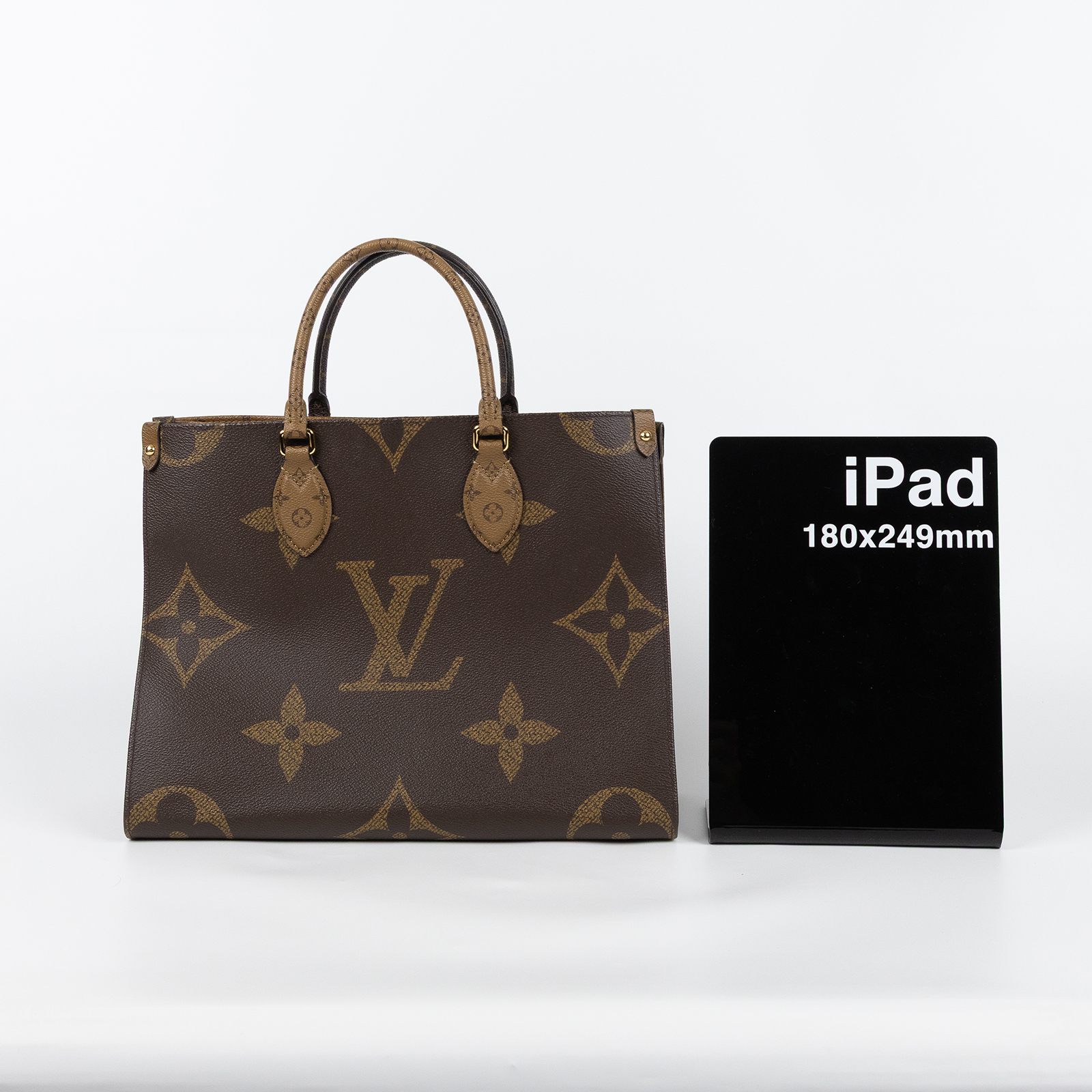 路易威登 LOUIS VUITTON OnTheGo MM 經典帆布 手提 肩背包 M45321 晶片款 原花雙色OnTheGo MM 購買證明