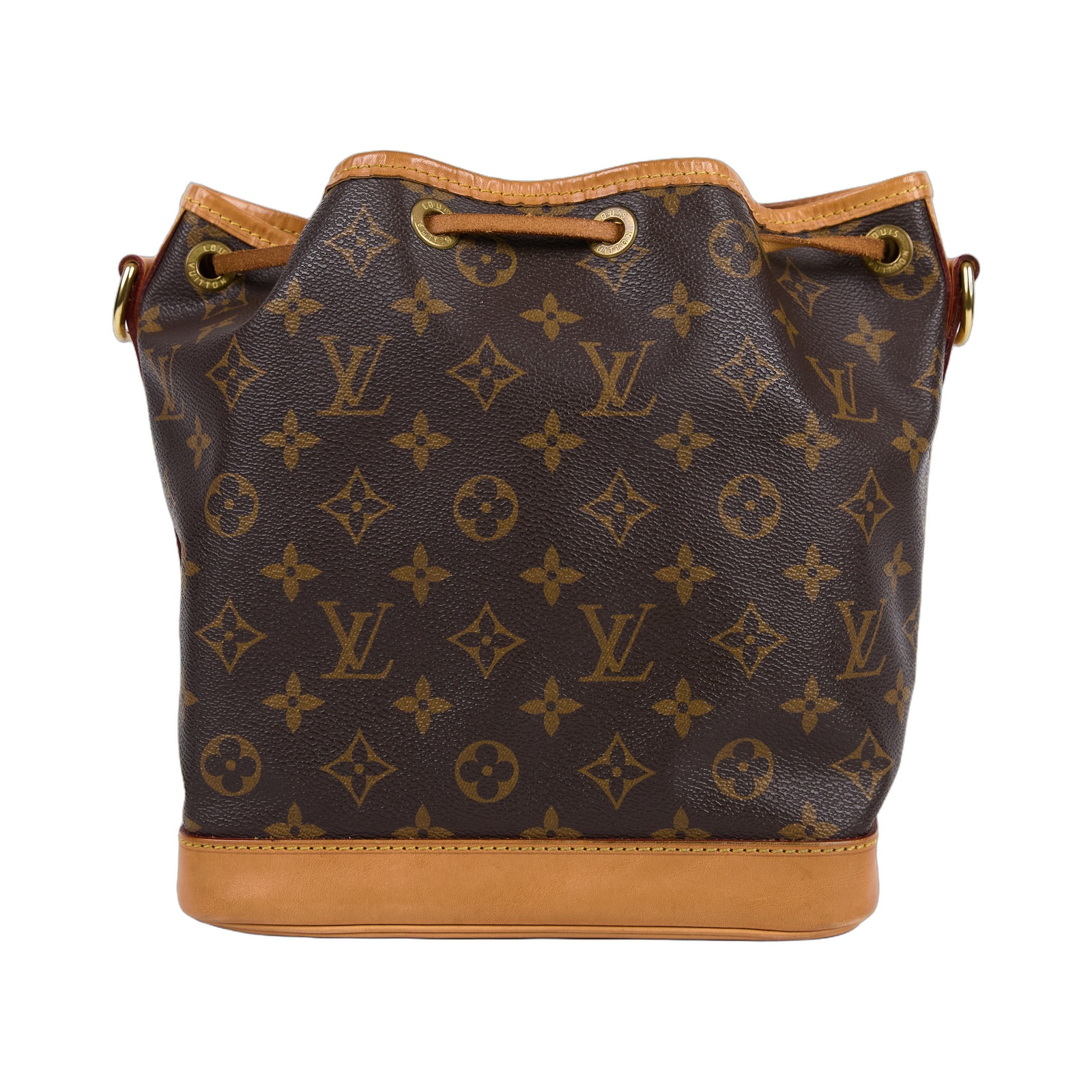 路易威登 LOUIS VUITTON Noé BB 原花 束口水桶包 M40817 原花NOE BB 背帶
